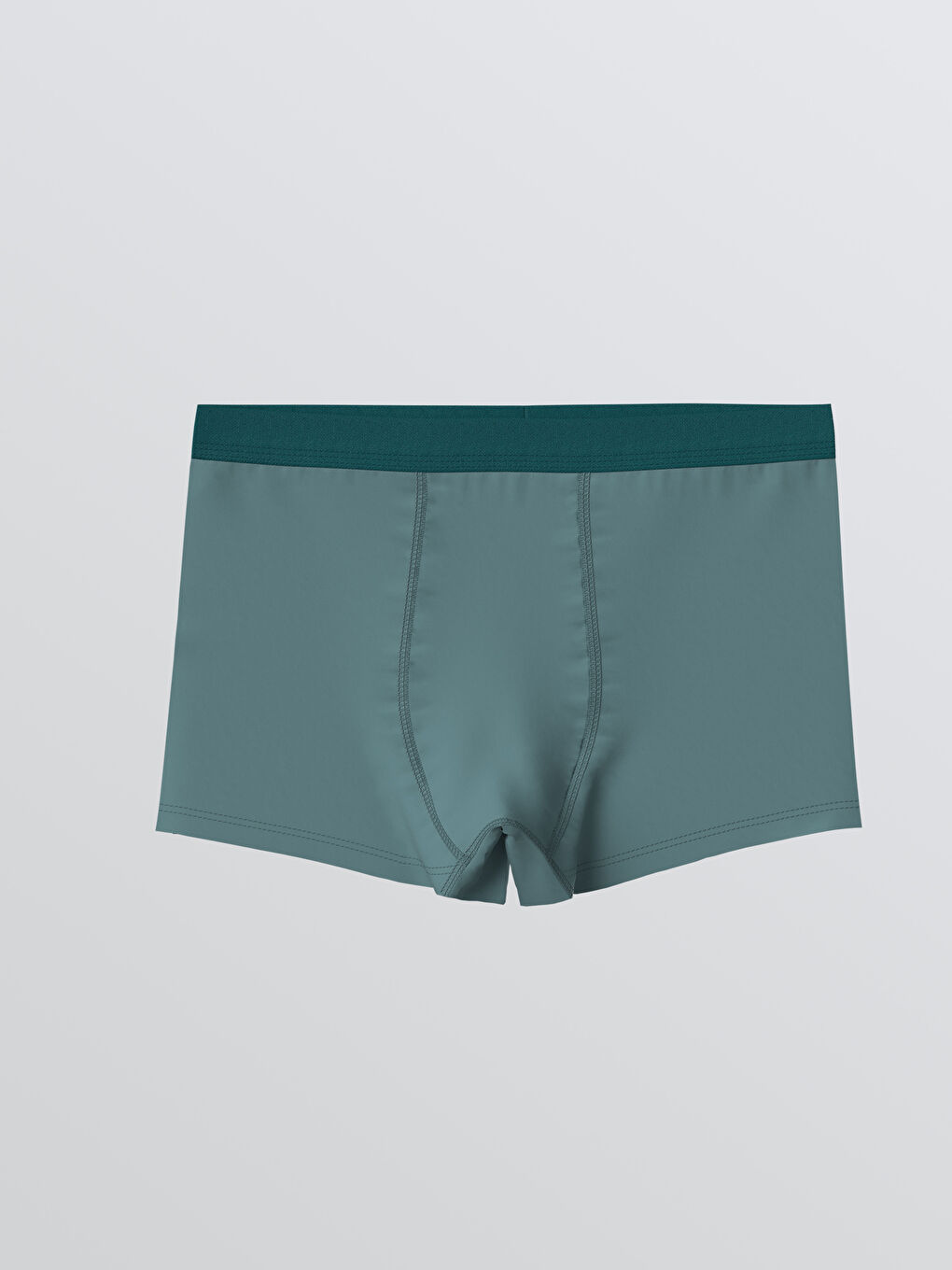 Boy GREEN Boxer Trunks-3
