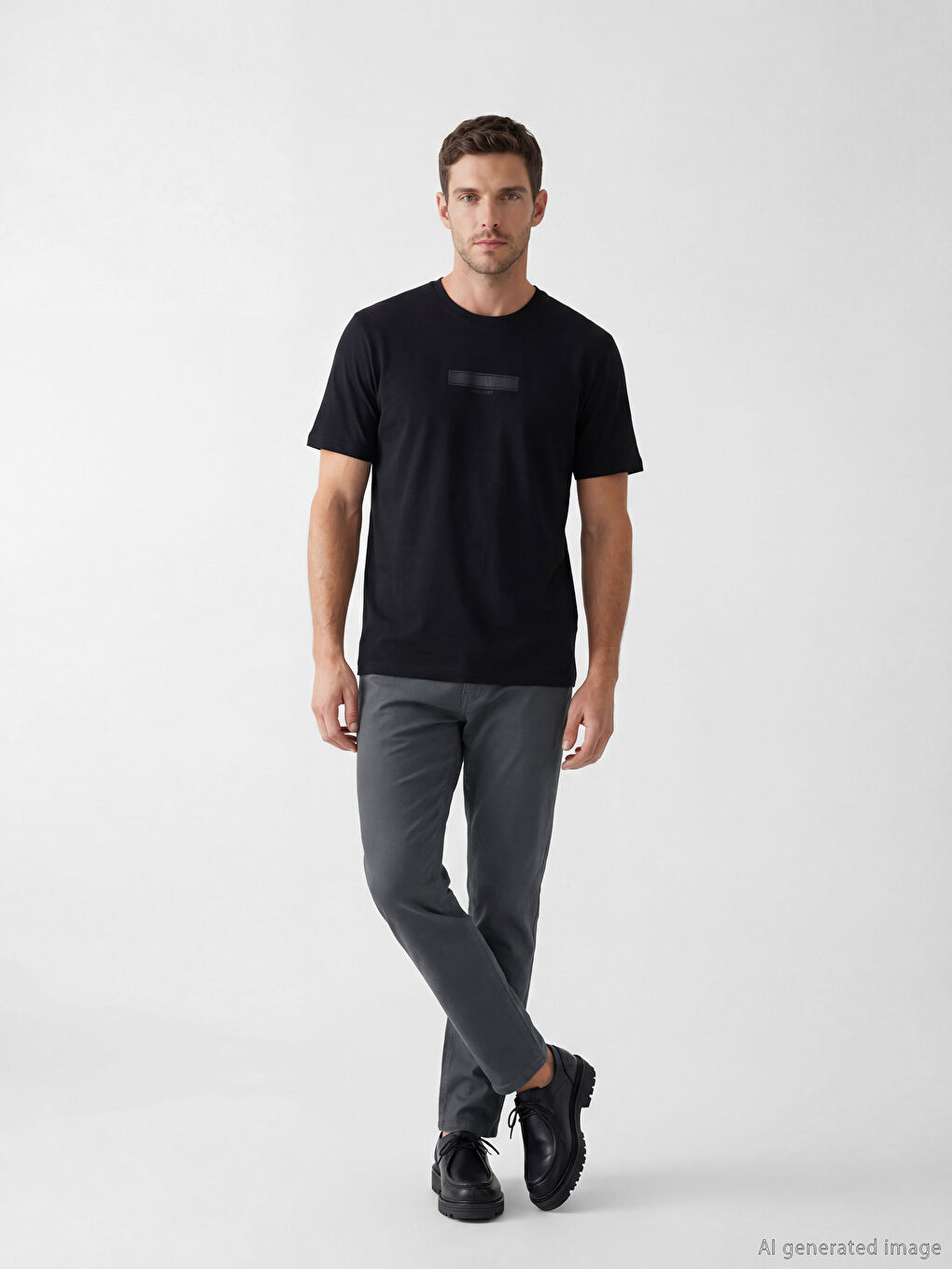 بنطلون تشينو رجالي بقصة ضيقة