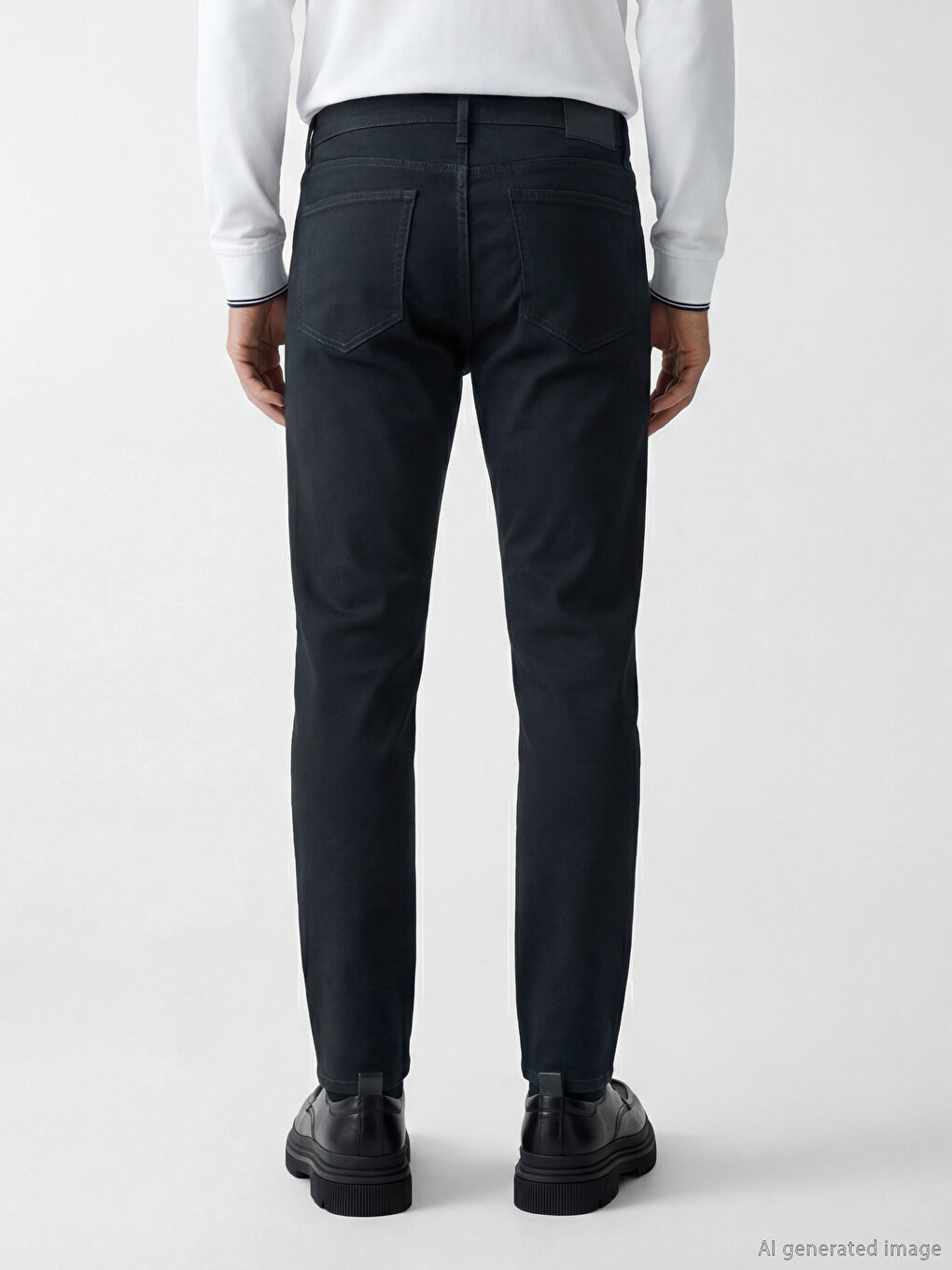 Slim Fit Men's Chino Trousers-2