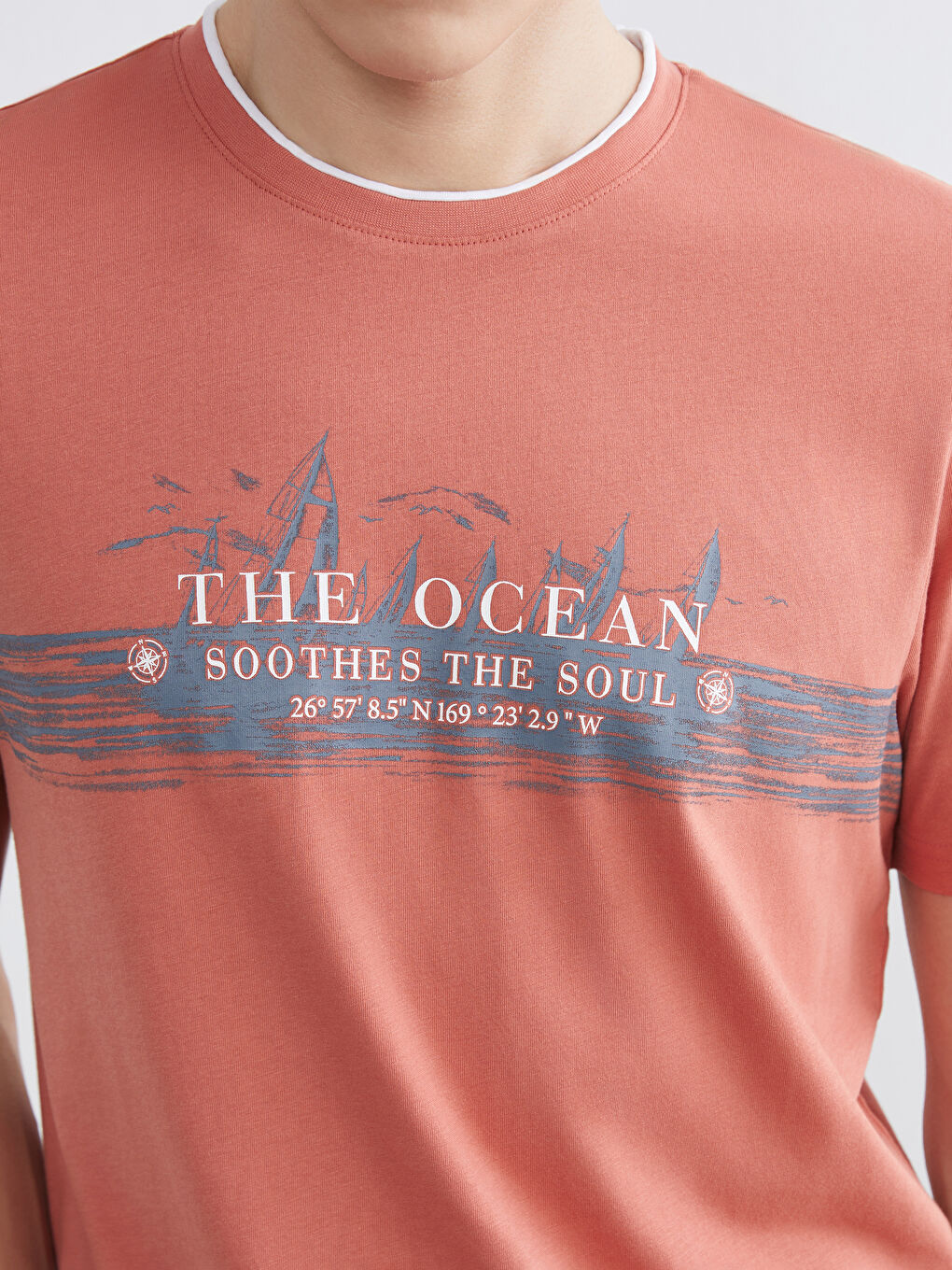 Ерлер қызғылт Футболка-2