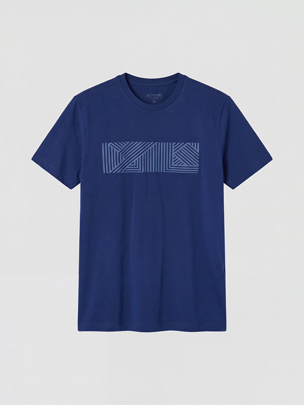 Crew Neck Printed Men's Jersey T-Shirt-4