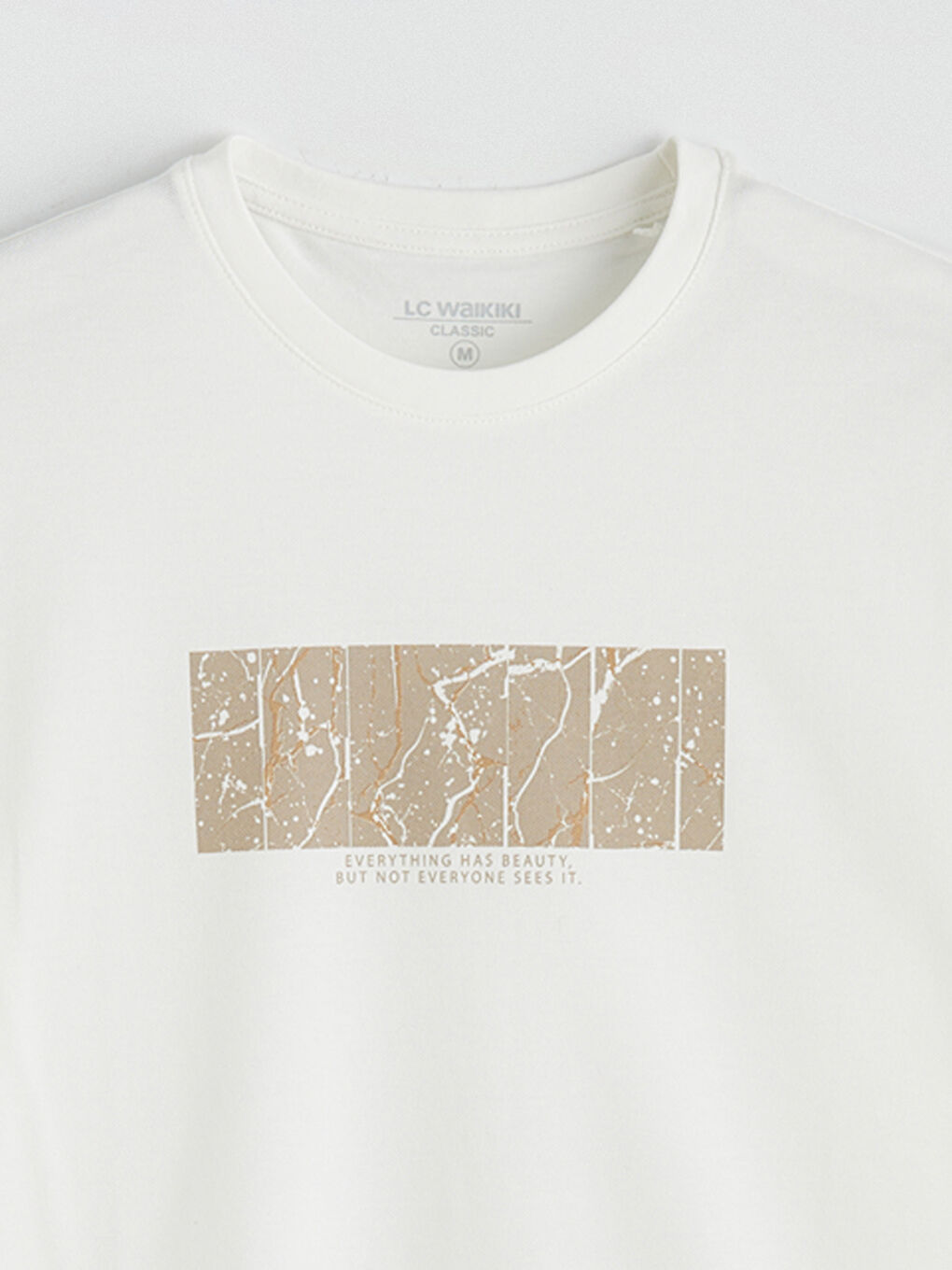 Muška majica sa printom i okruglim izrezom-5