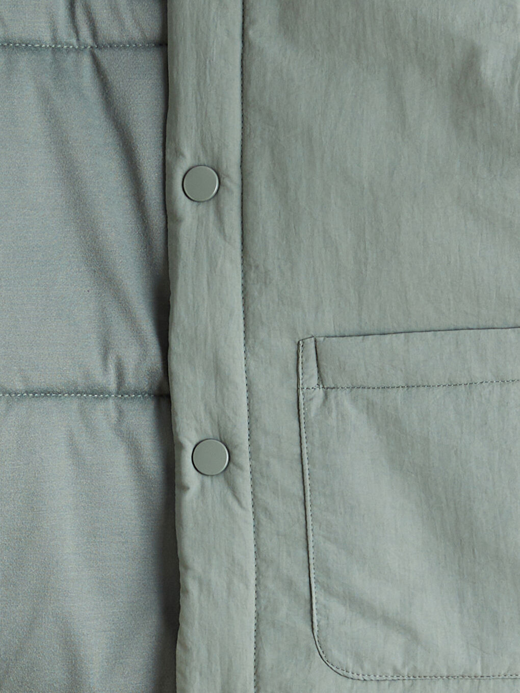 Haki Dik Yaka Erkek Çocuk Şişme Yelek-3