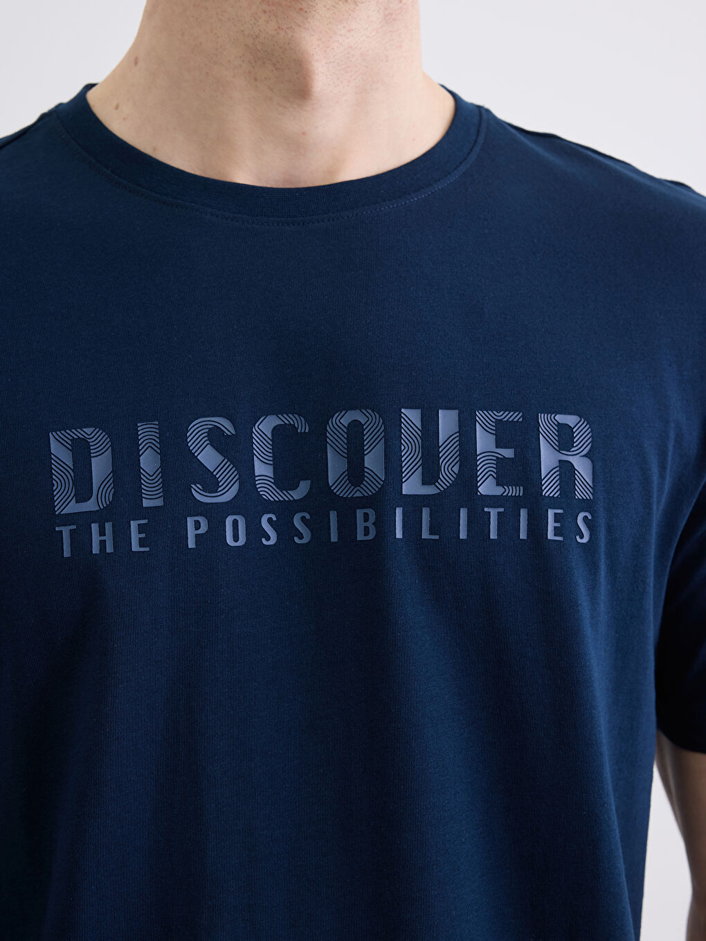 تي شيرت أزرق رجال-2