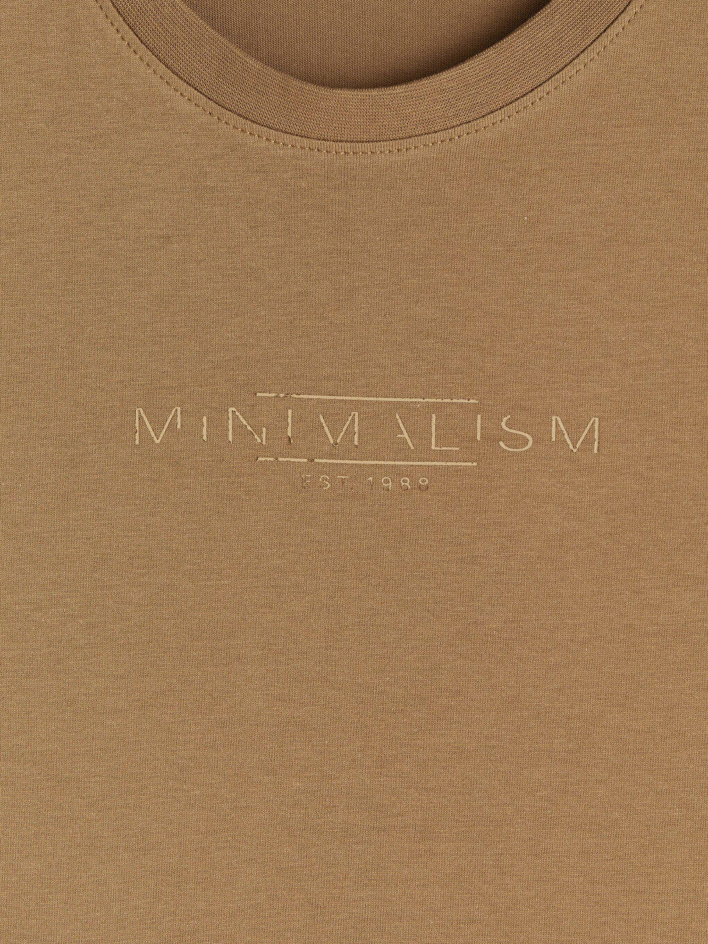 T-shirt à col rond imprimé pour homme-2