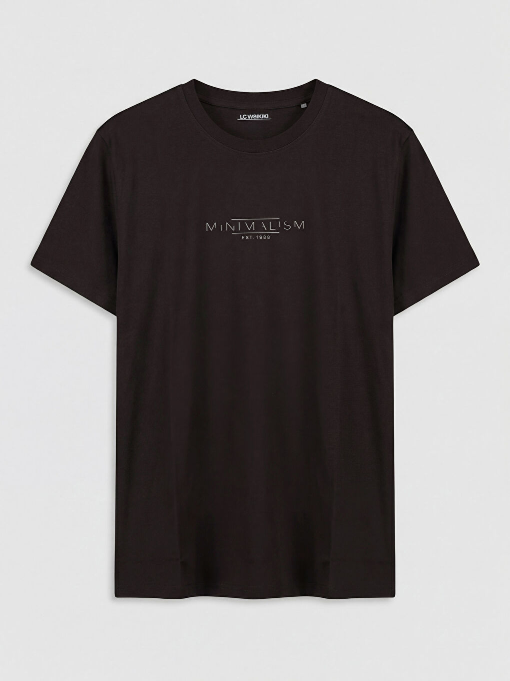 Мужская футболка с круглым вырезом с принтом-4