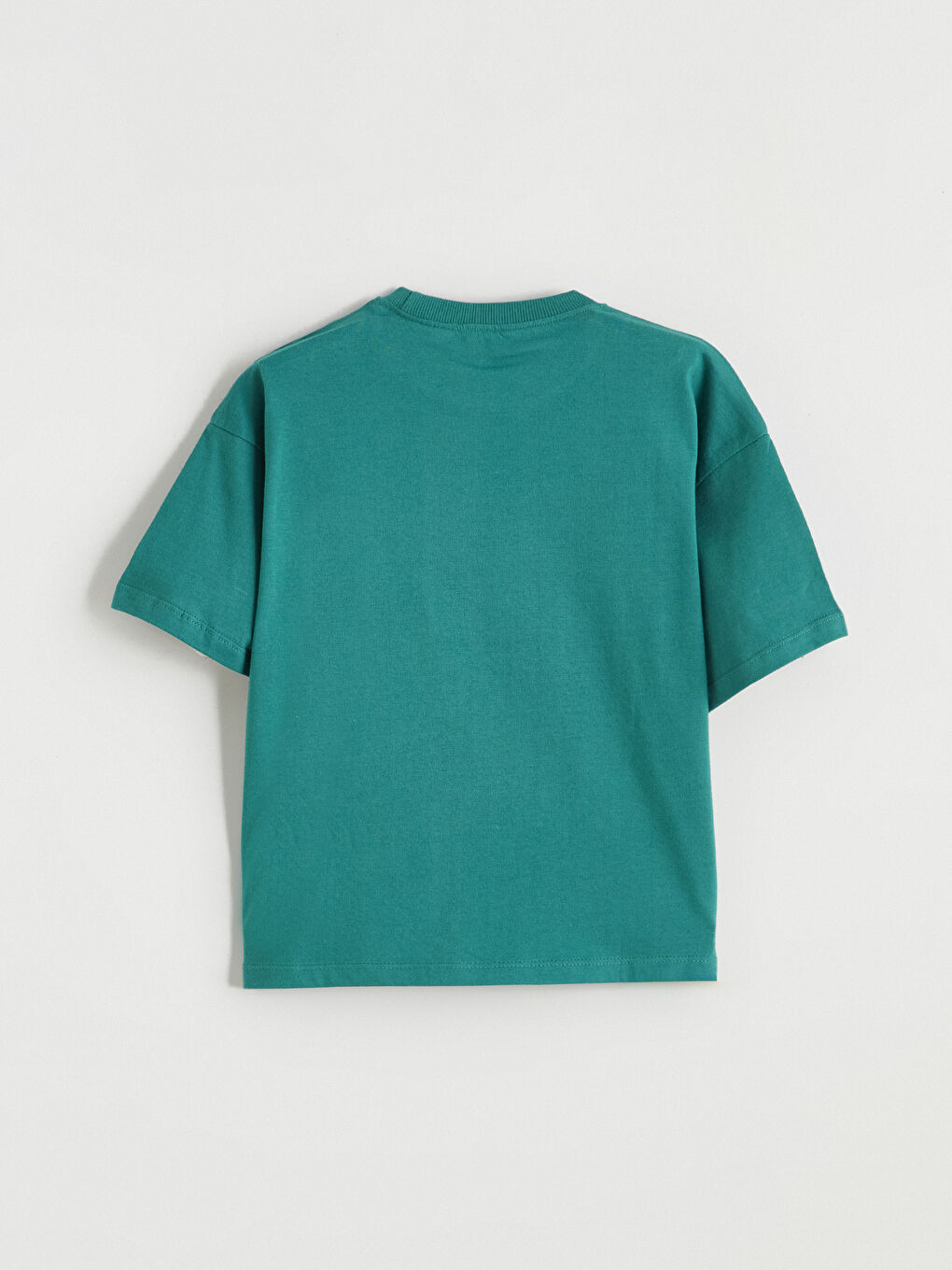 Turkuaz Minecraft Baskılı Erkek Çocuk Tişört-2