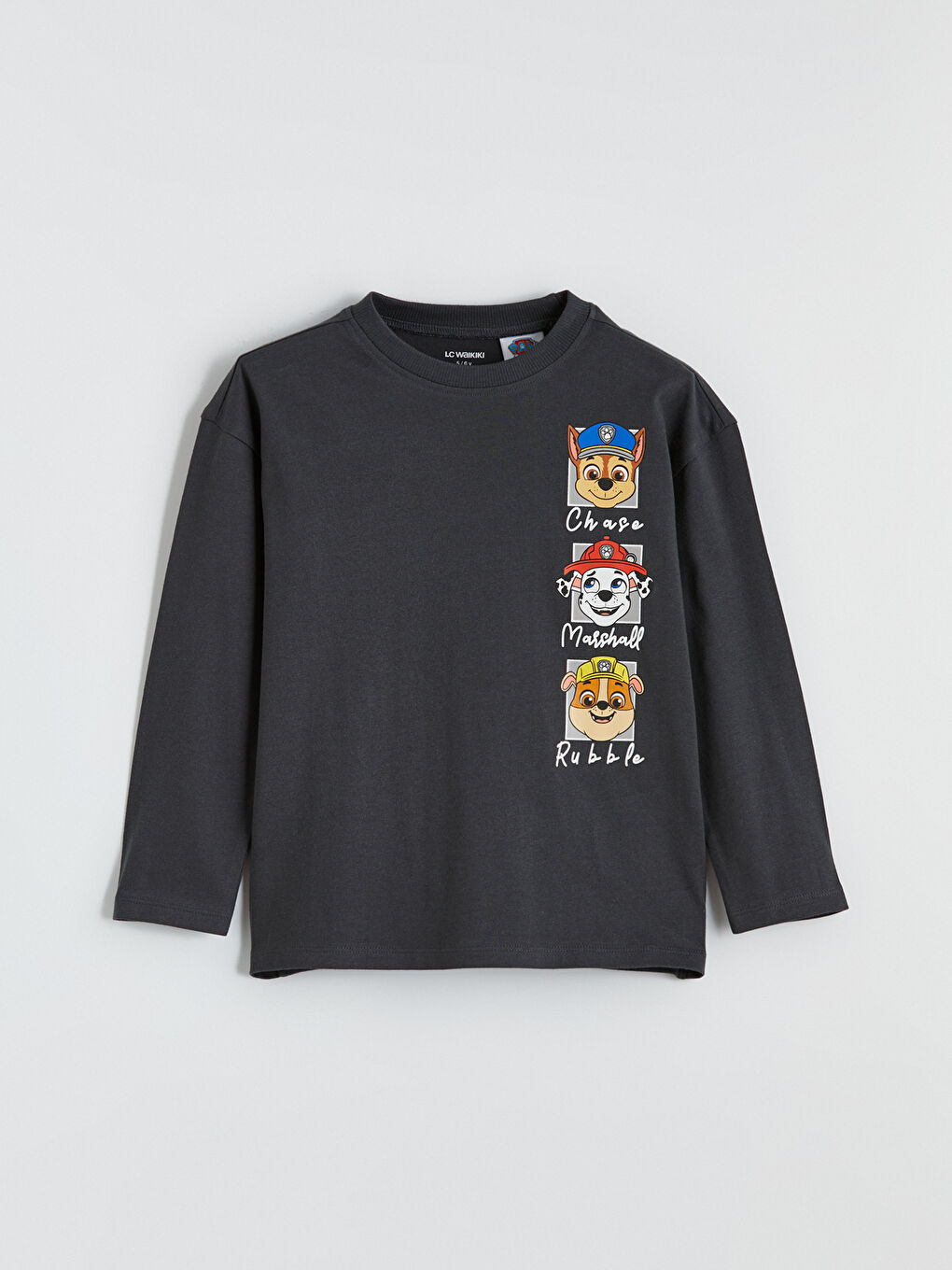 Bej Paw Patrol Baskılı Erkek Çocuk Tişört 2'li-5