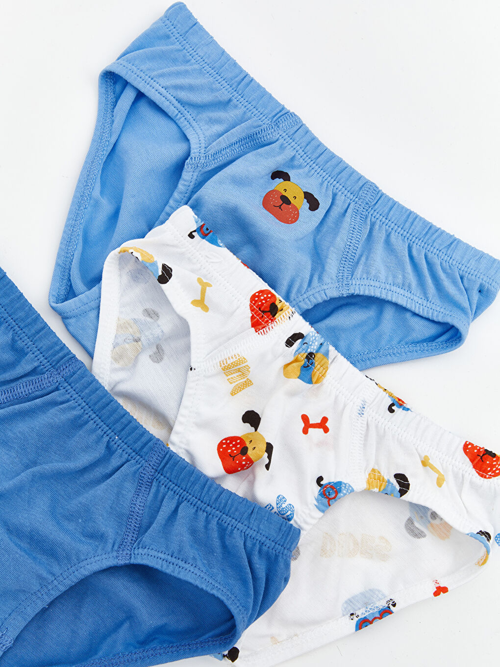 Baskılı Erkek Çocuk Külot 3'lü-1