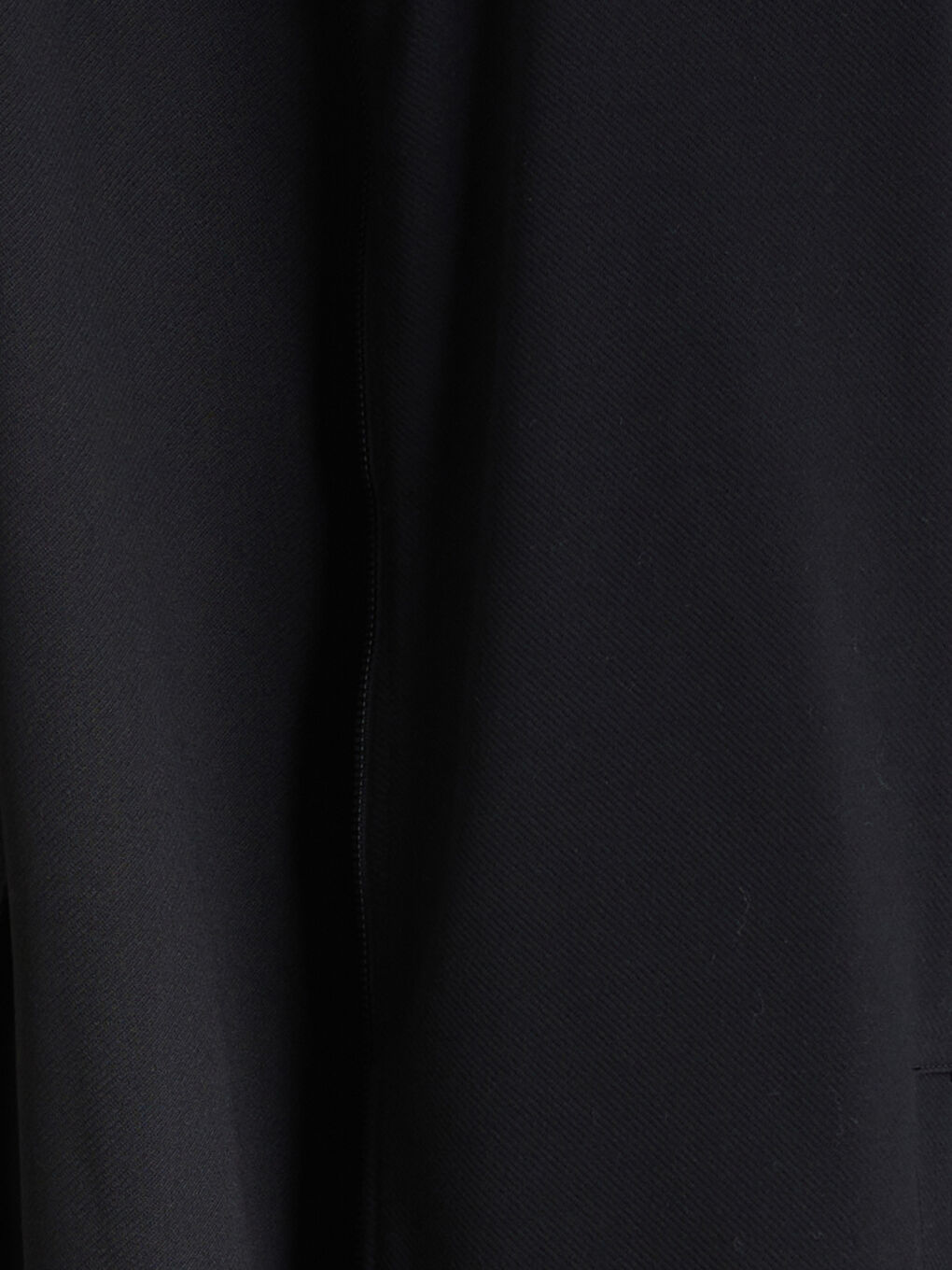 Siyah Dik Yaka Erkek Fermuarlı Sweatshirt-5