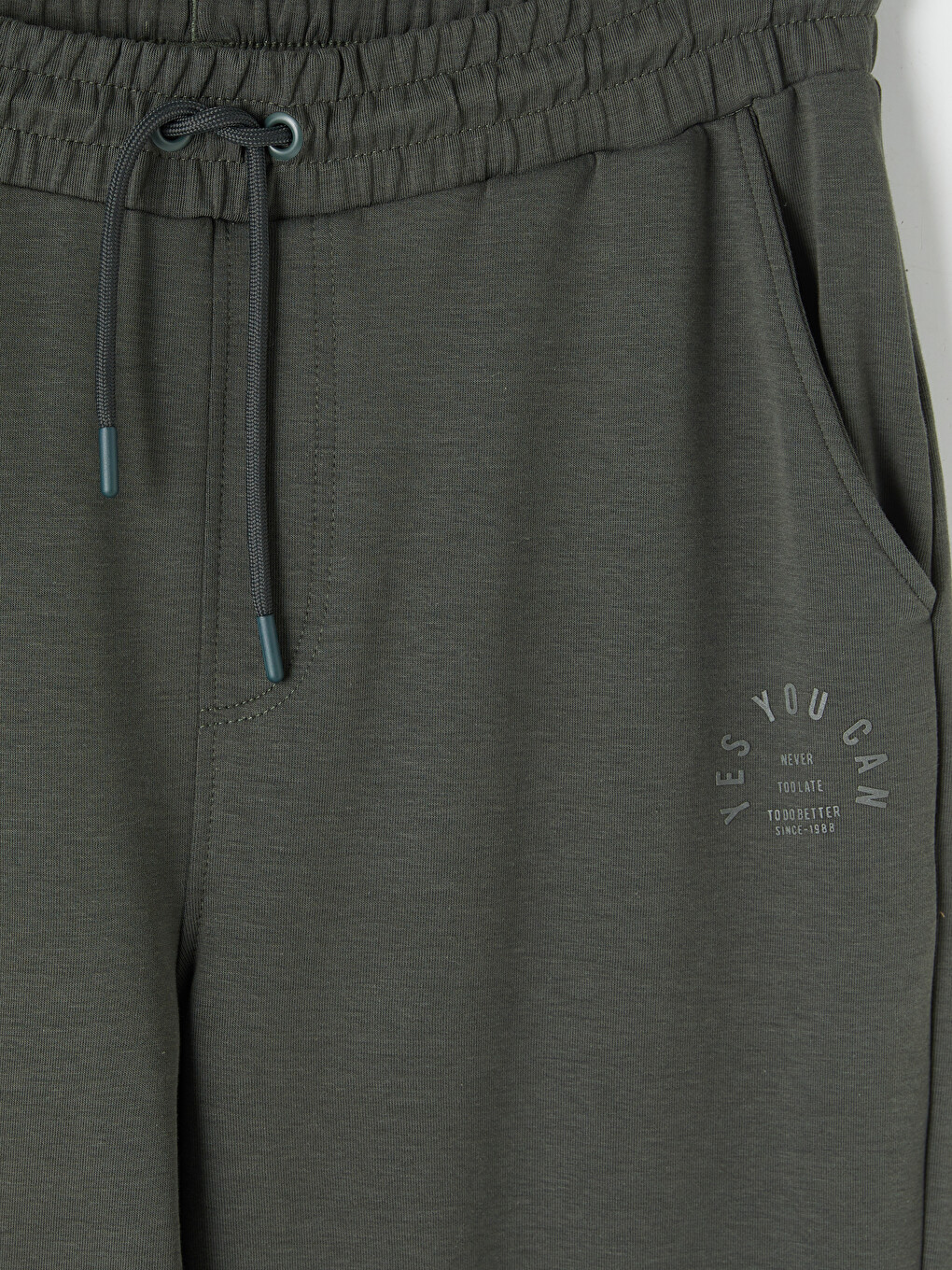 Yeşil Regular Fit Erkek Eşofman Altı-2