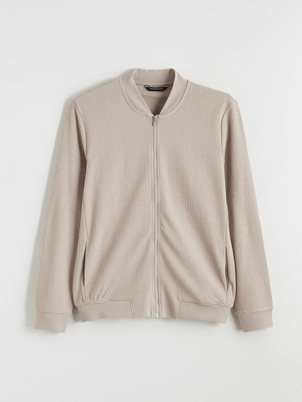 كنزة بسحاب بياقة كلية رياضية-4