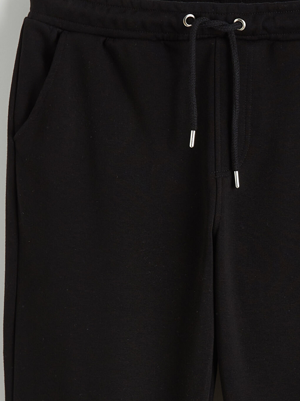 Siyah Standart Kalıp Erkek Jogger Eşofman Altı-1