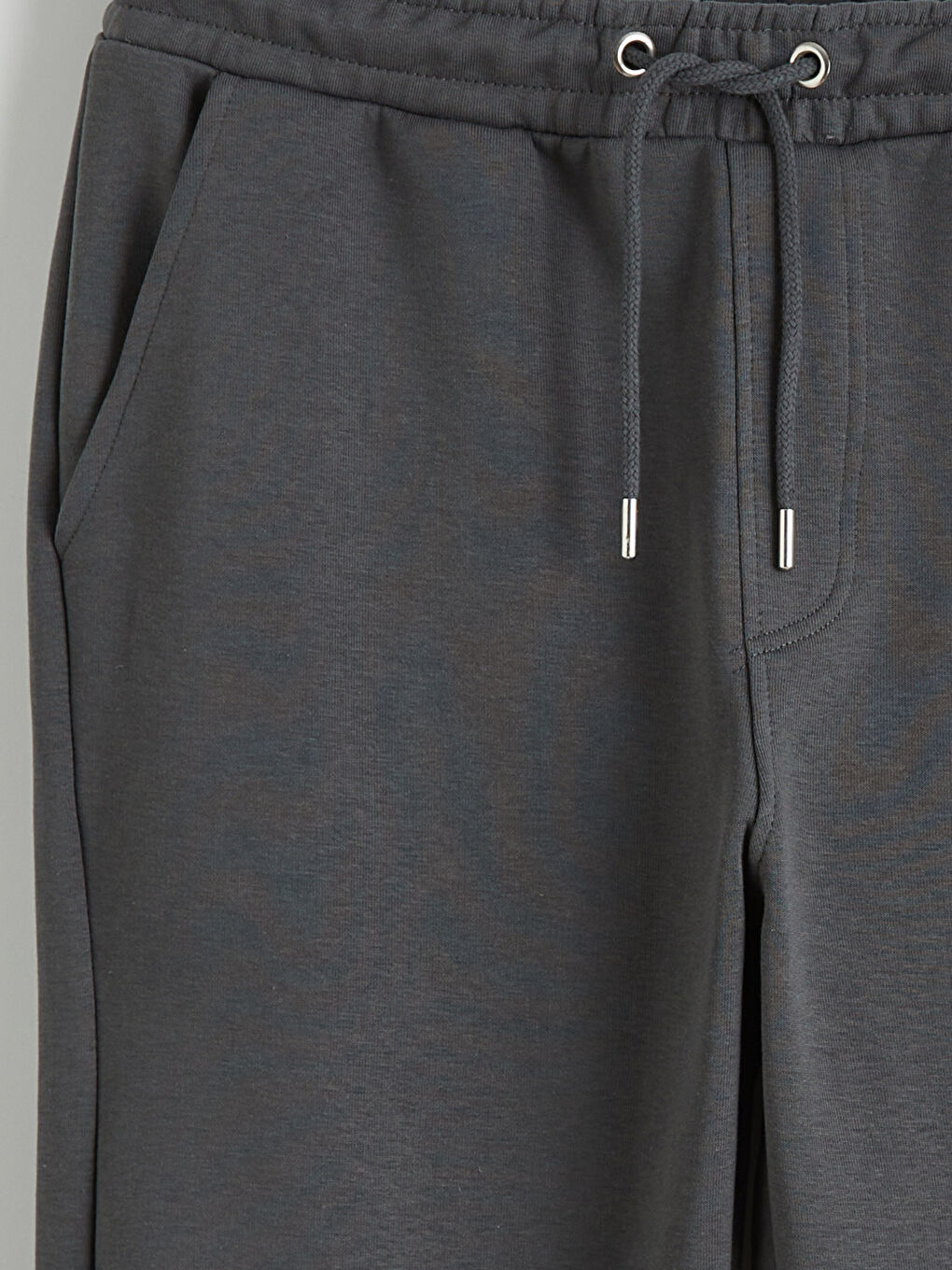 Antrasit Standart Kalıp Erkek Jogger Eşofman Altı-5