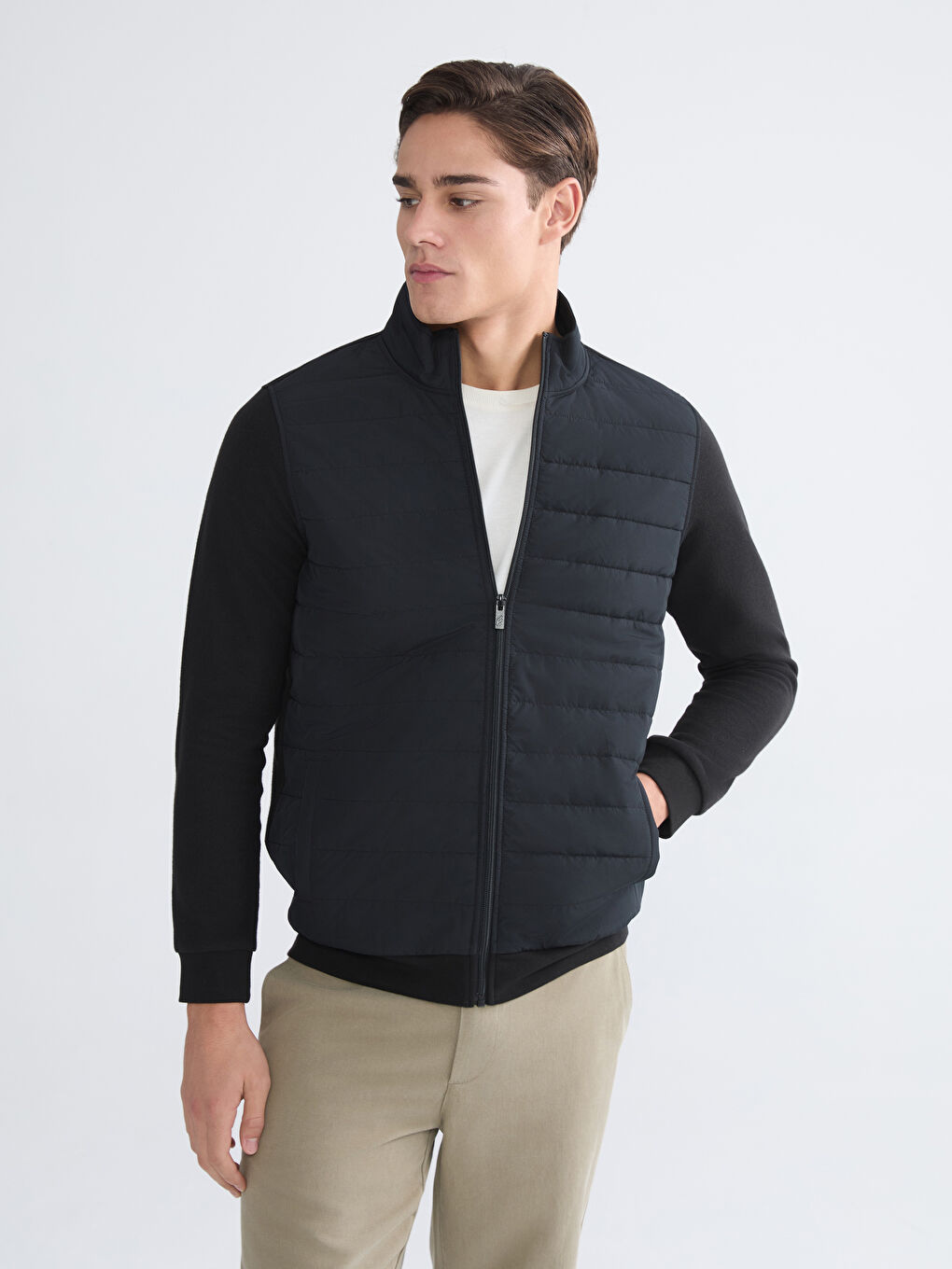 Чоловік ЧОРНИЙ Пальто-1