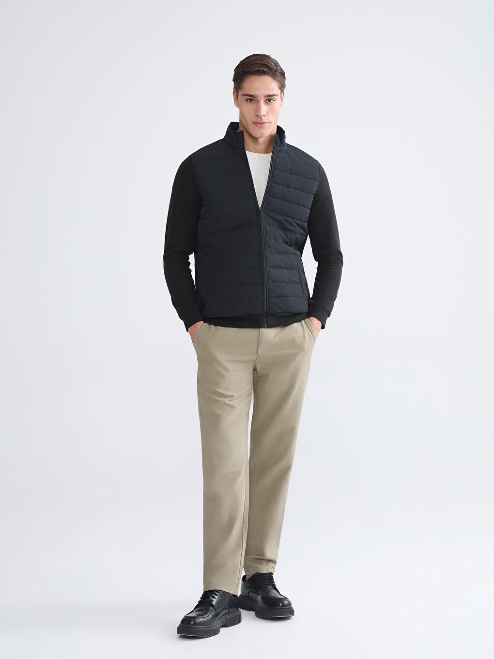 Чоловік ЧОРНИЙ Пальто-2