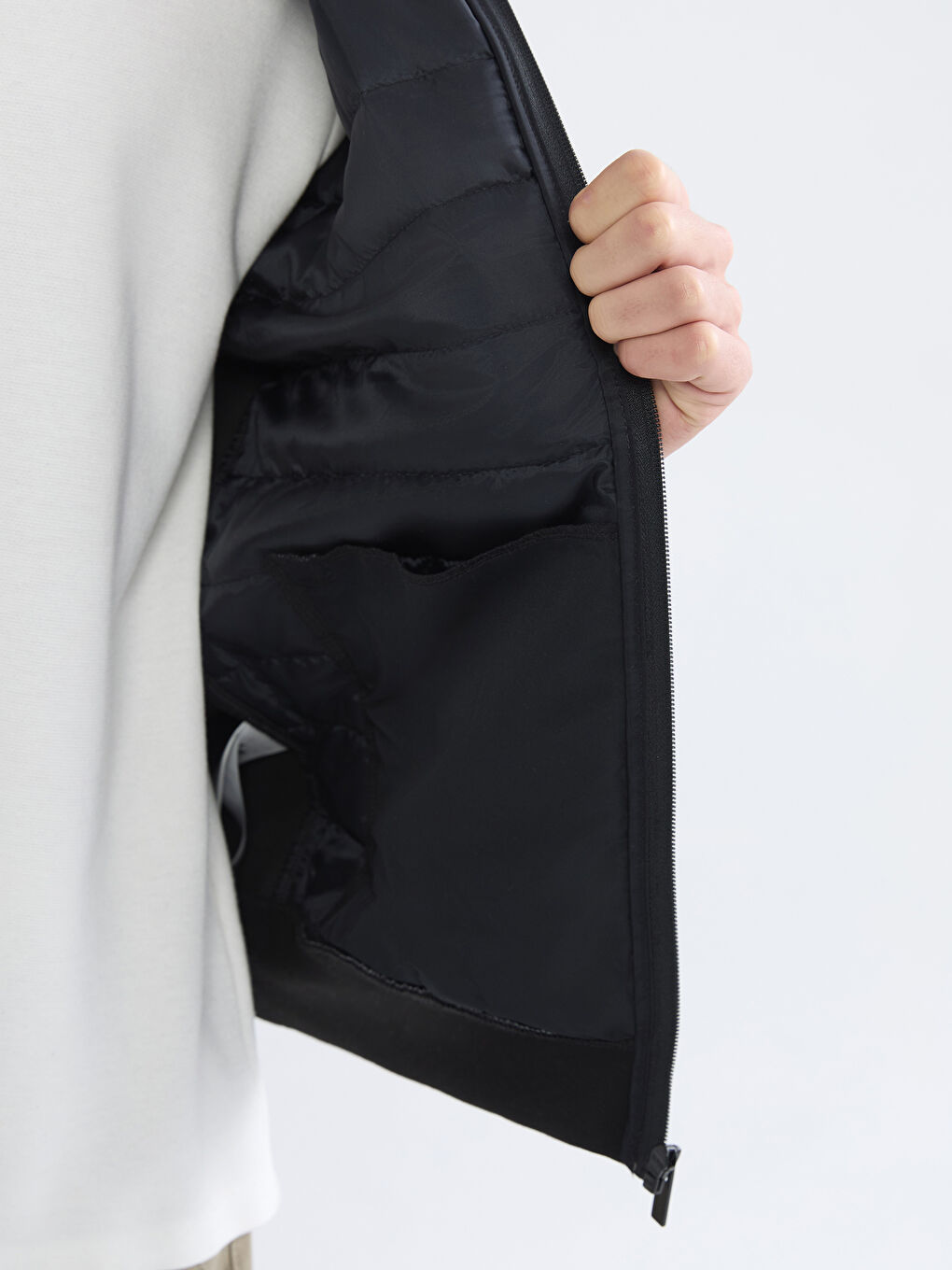 Чоловік ЧОРНИЙ Пальто-6