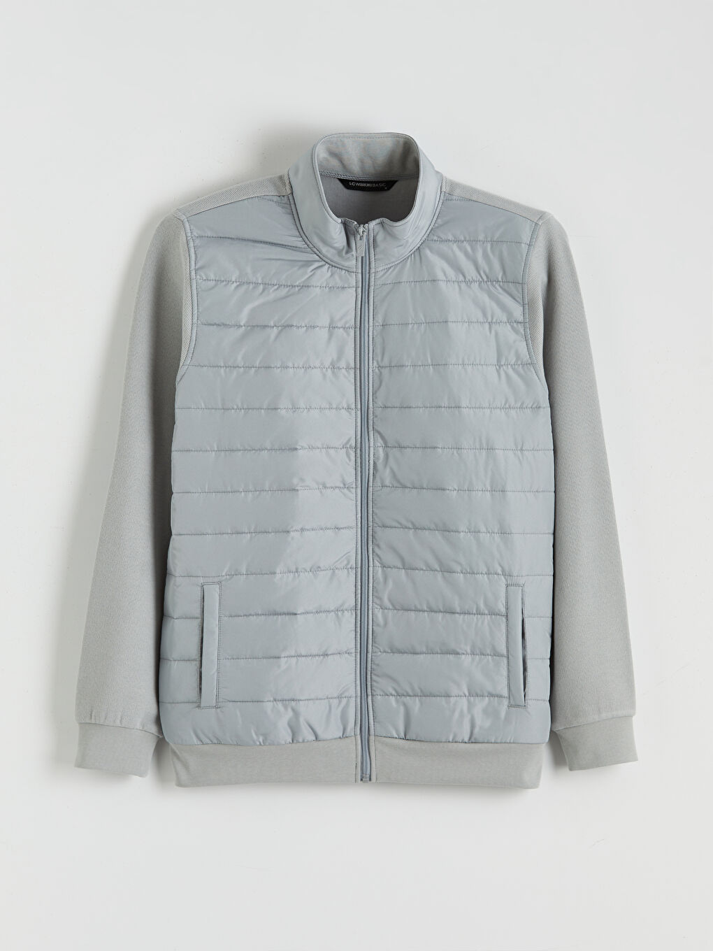 მამაკაცები რუხი ქურთუკი-9