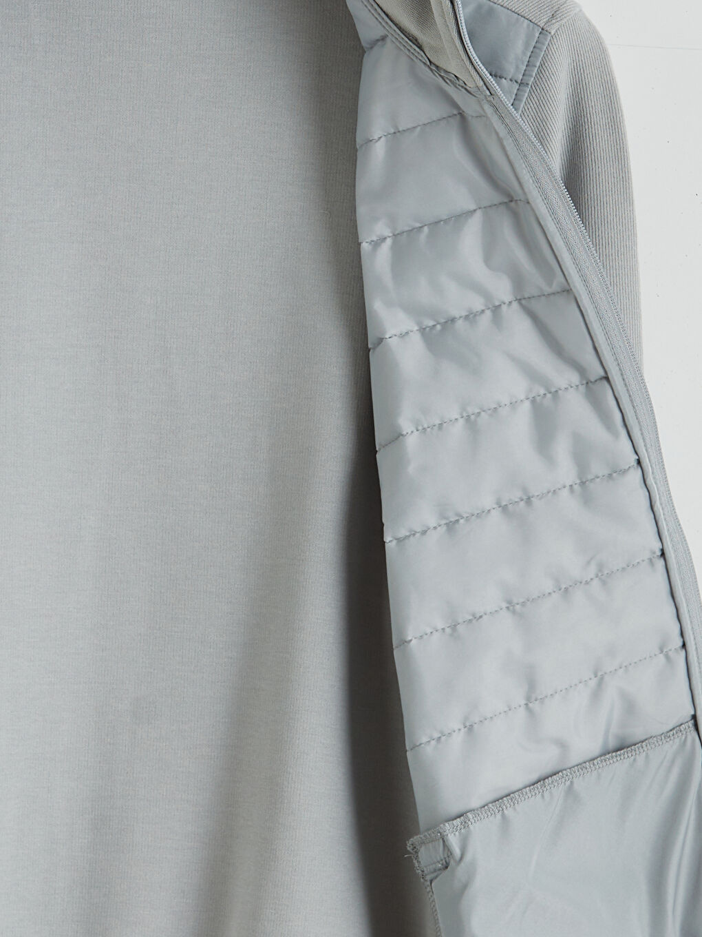 მამაკაცები რუხი ქურთუკი-11