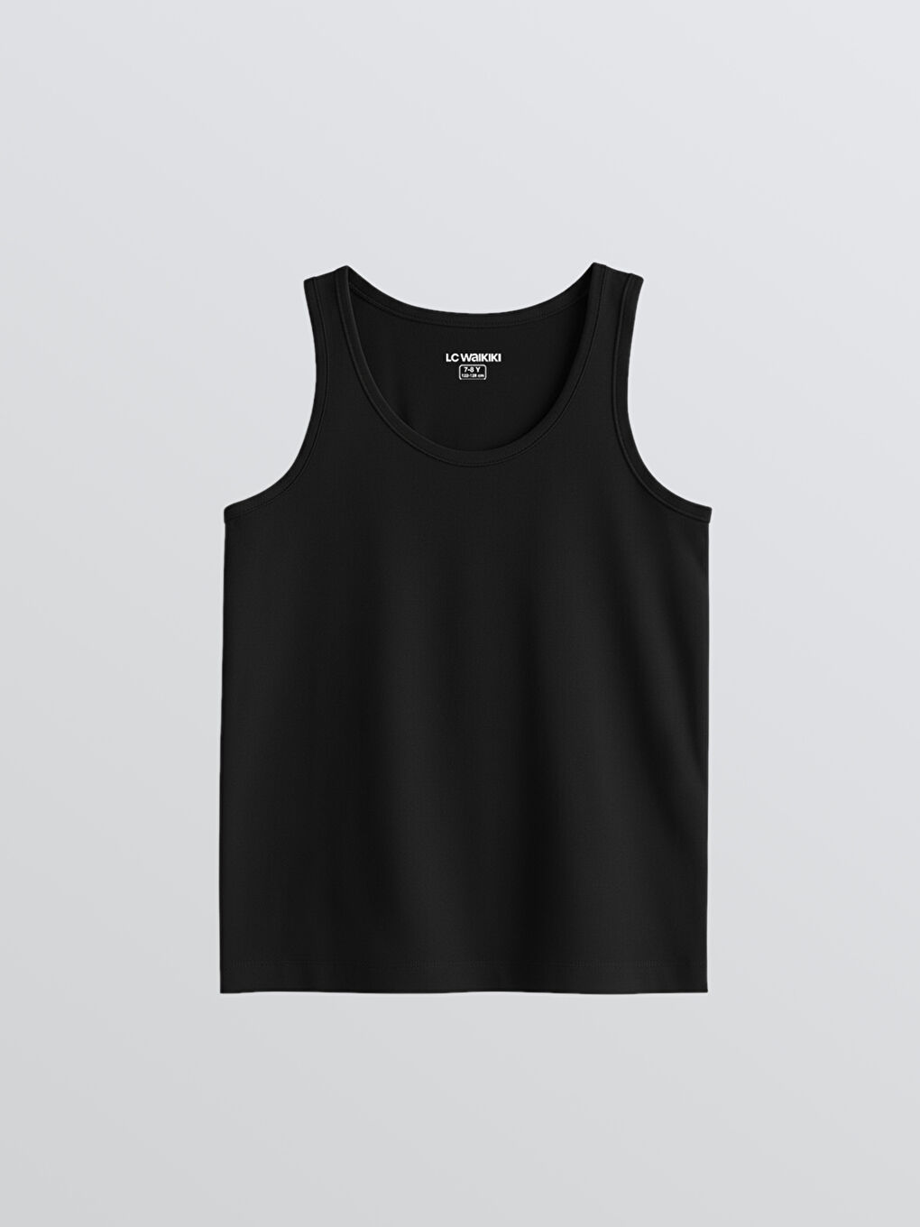 Boy's Crew Neck Undershirt, Set of Two-1