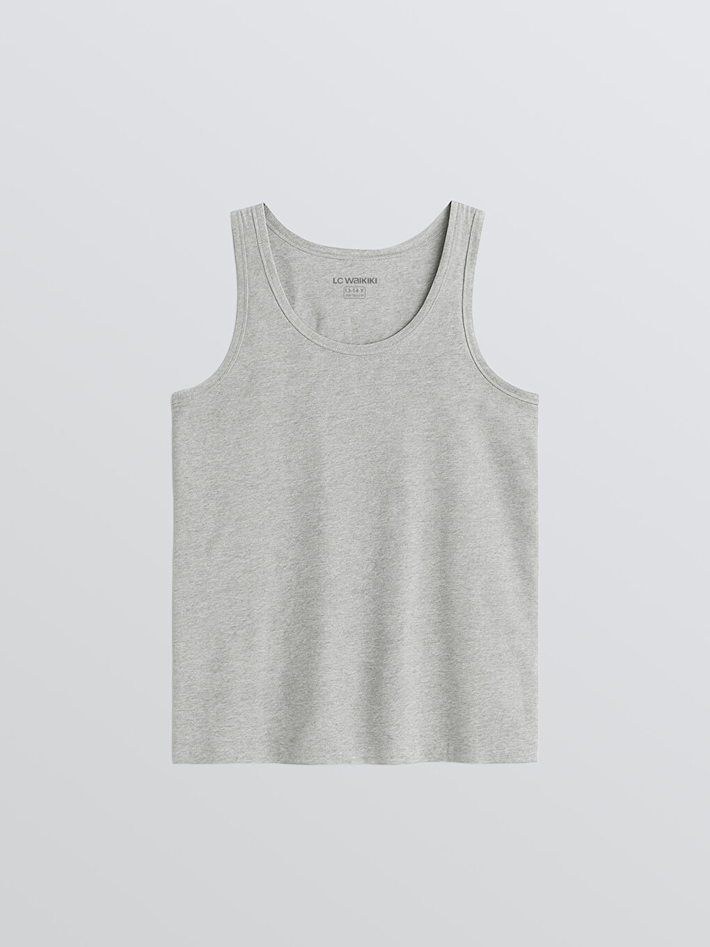 Yeşil Bisiklet Yaka Erkek Çocuk Atlet 2'li-2