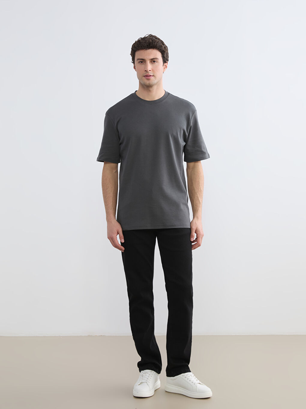 Crew Neck Men's T-Shirt-1