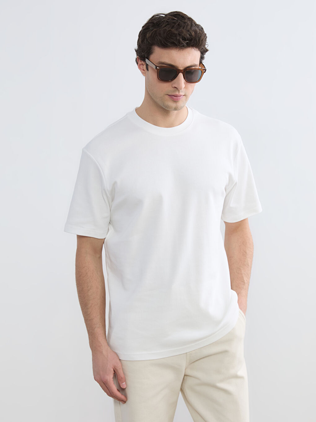 Crew Neck Men's T-Shirt-1