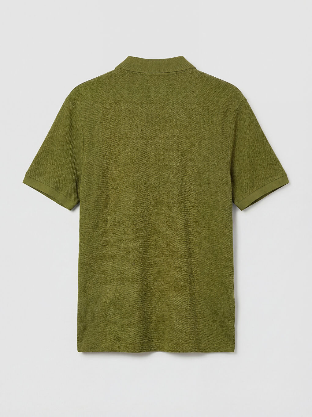 تيشيرت للرجال بقصة عادية بسحاب وياقة بولو-1