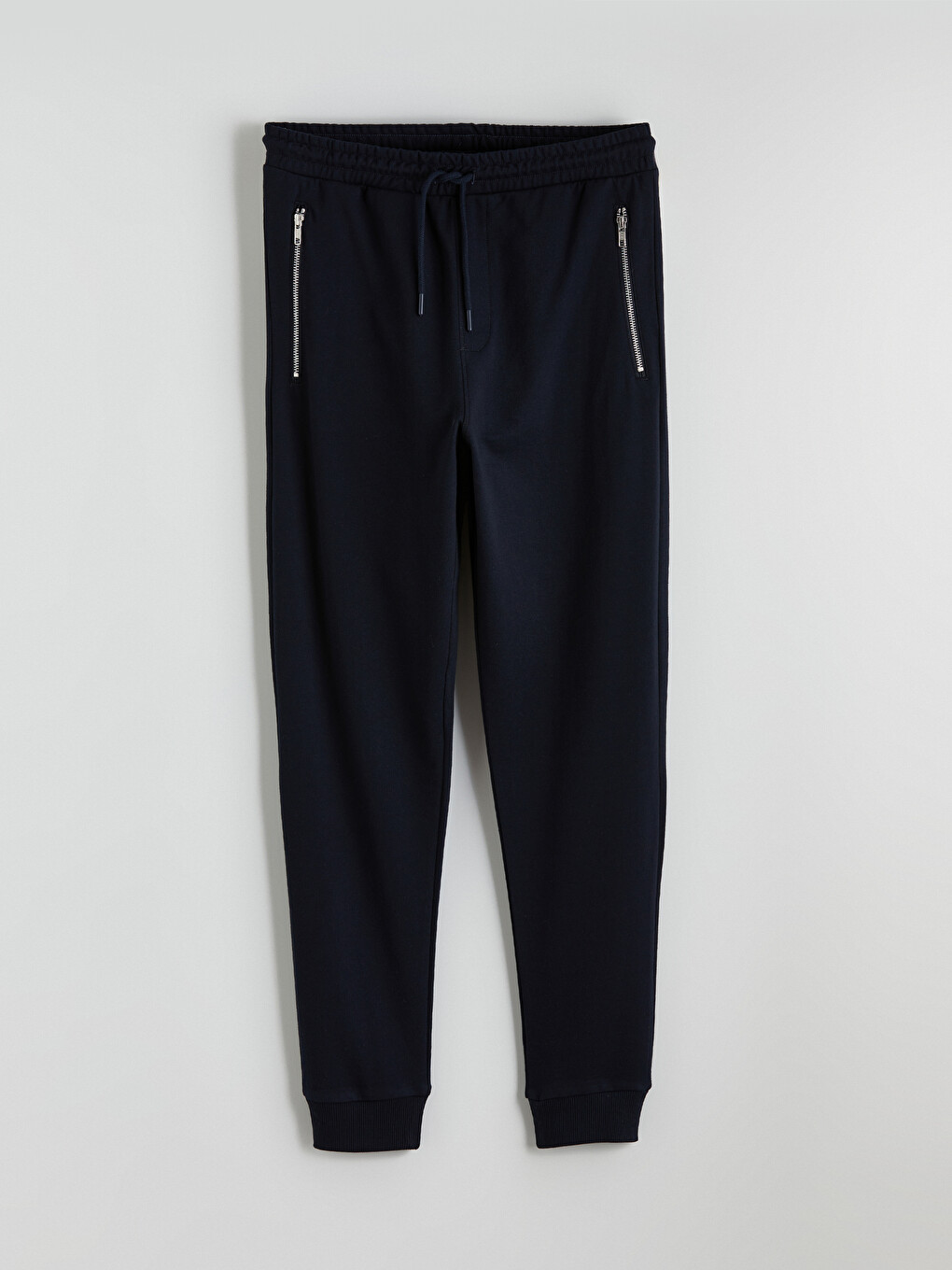Pantaloni De Trening Pentru Bărbați, Cu Buzunare Cu Fermoar, Croială Normală.-4
