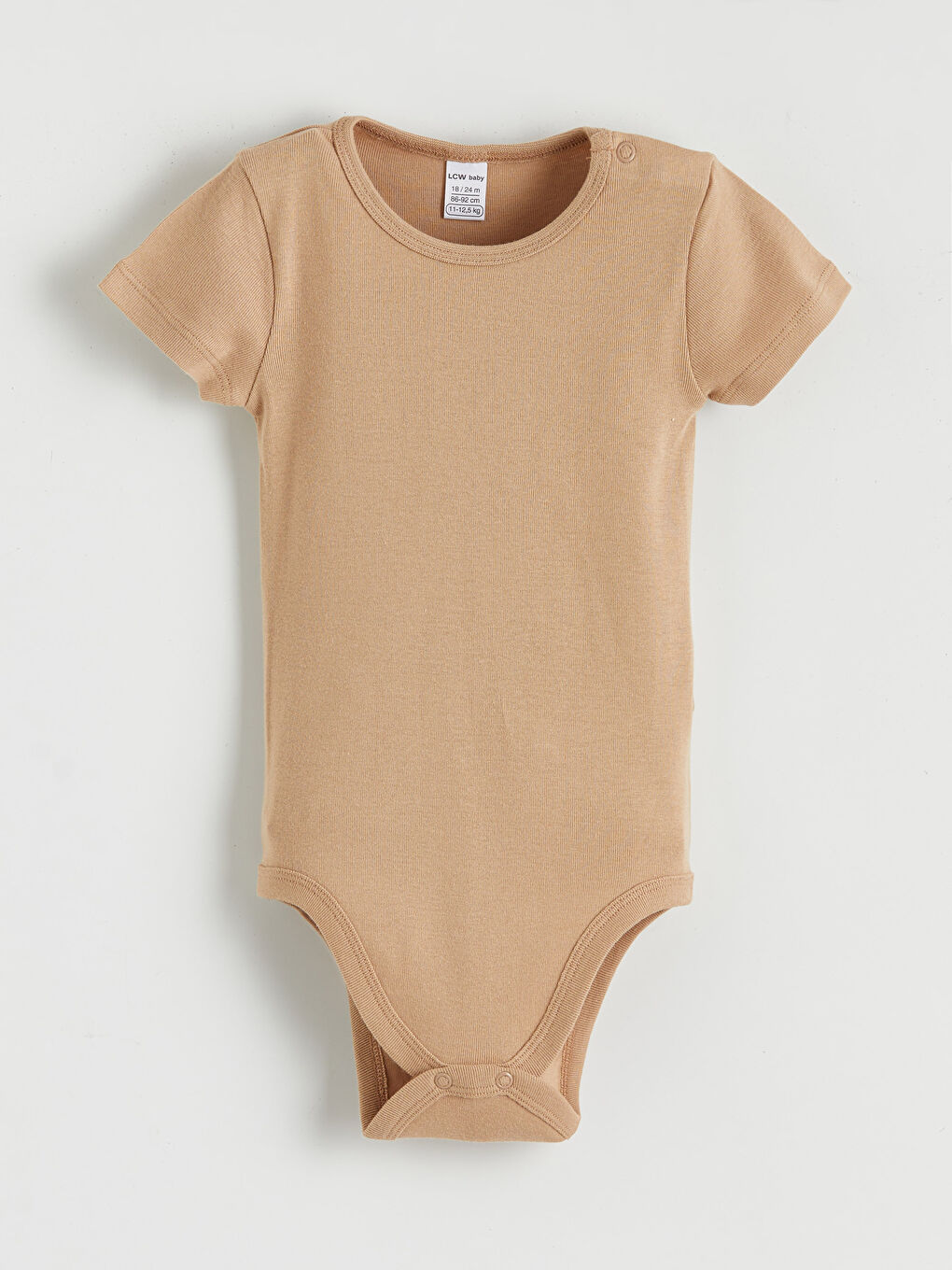 Ekru Fil Baskılı Erkek Bebek Çıtçıtlı Body 3'lü-2