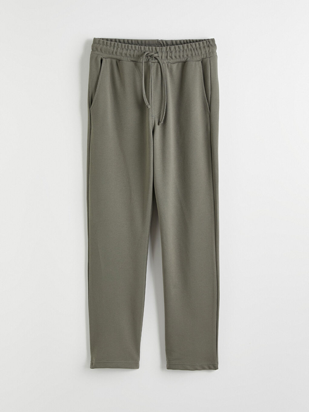 Haki Standart Kalıp Erkek Eşofman Altı