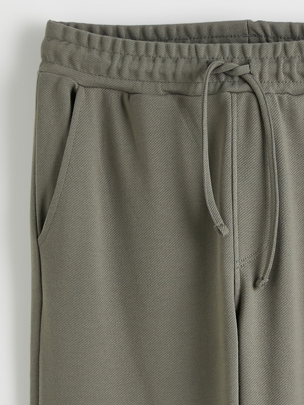 Haki Standart Kalıp Erkek Eşofman Altı-1