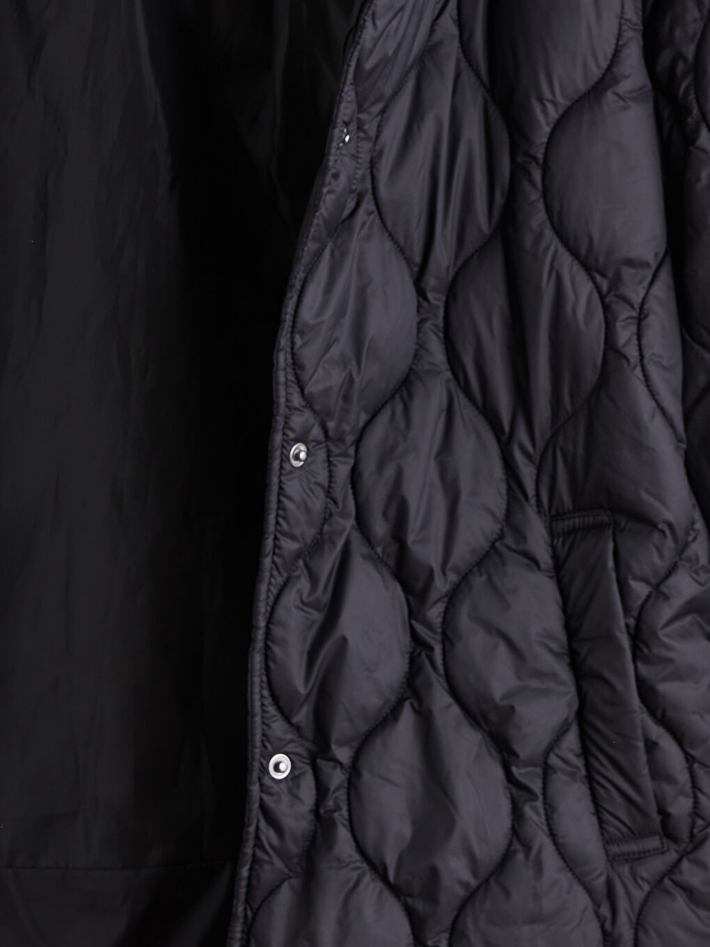 Woman BLACK Puffer Coat-6