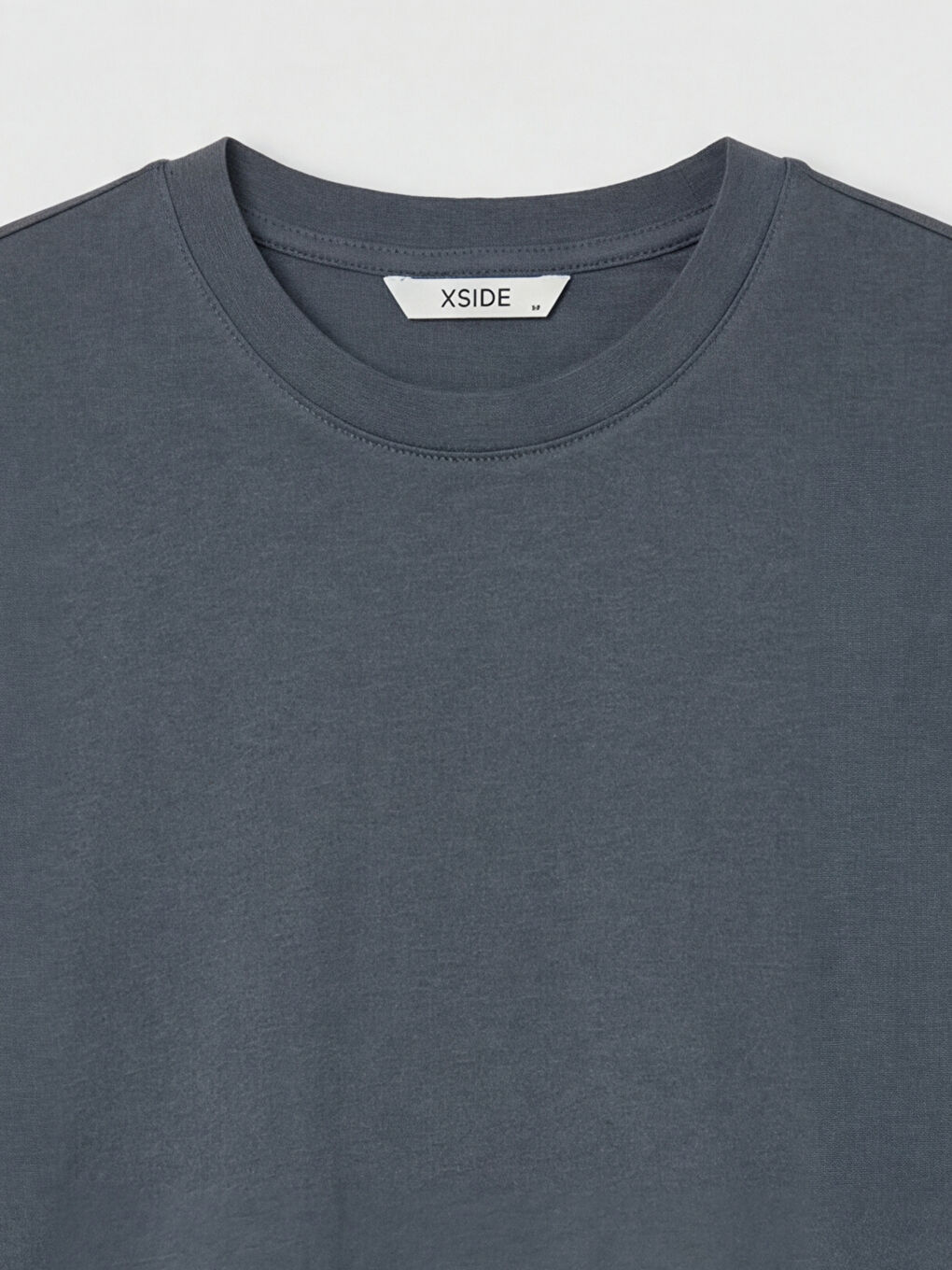 İndigo Bisiklet Yaka Erkek Tişört-2