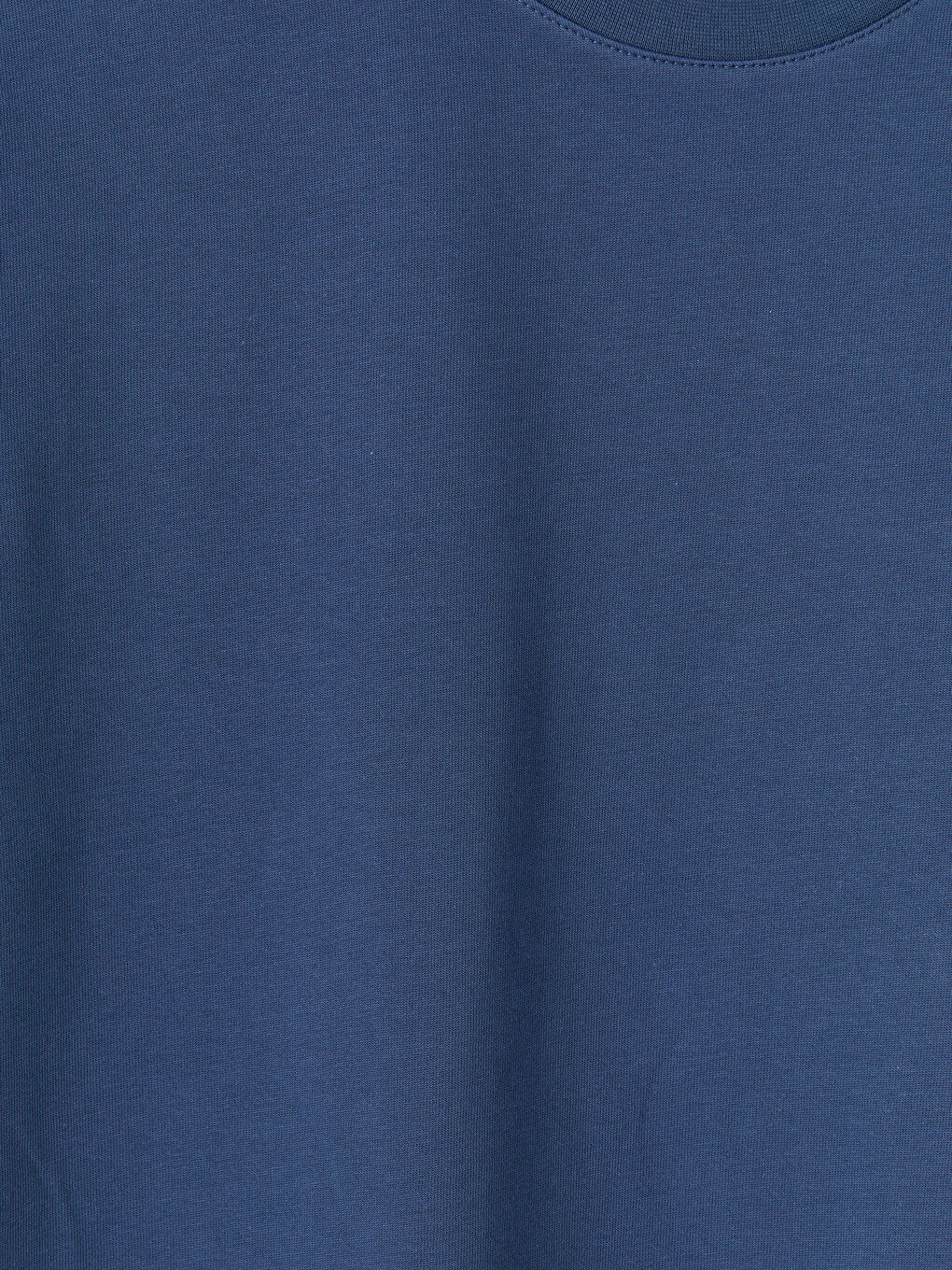 İndigo Loose Fit Basic Kalın  Tişört-2