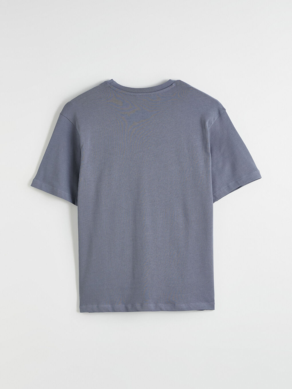 İndigo Bisiklet Yaka Erkek Tişört-2