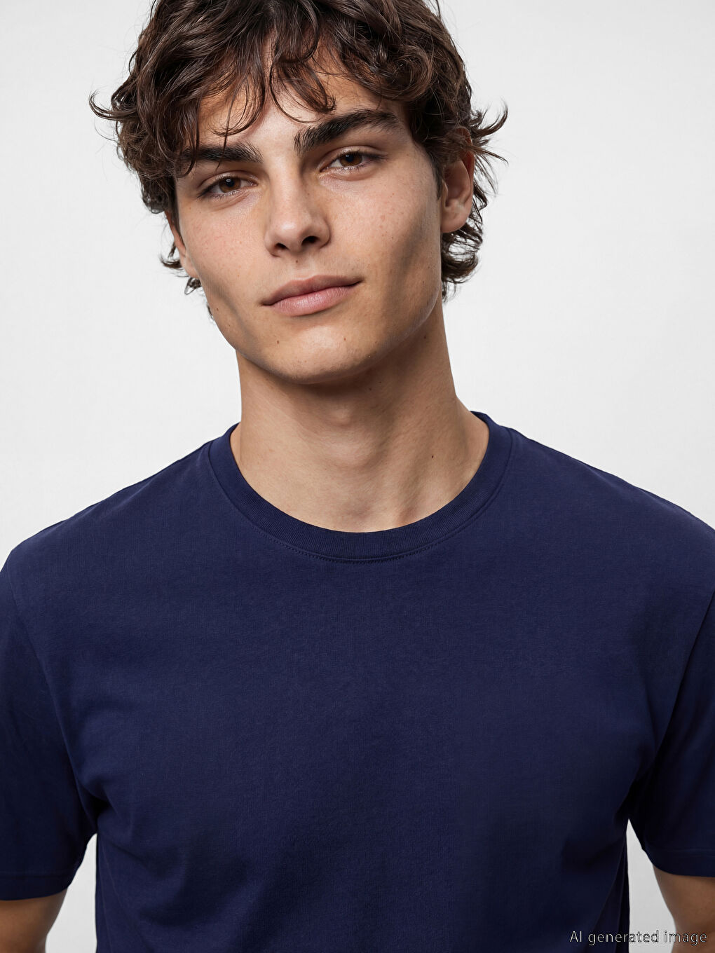 Muškarac TAMNO PLAVA Majica kratkih rukava-2