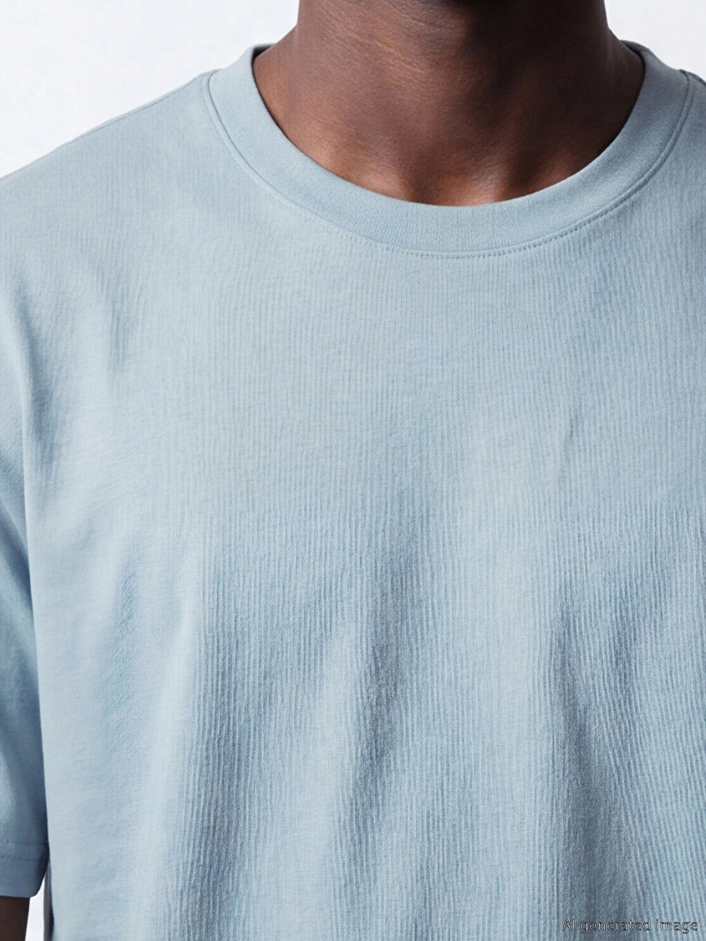 Loose Fit Basic Kalın  Tişört-2