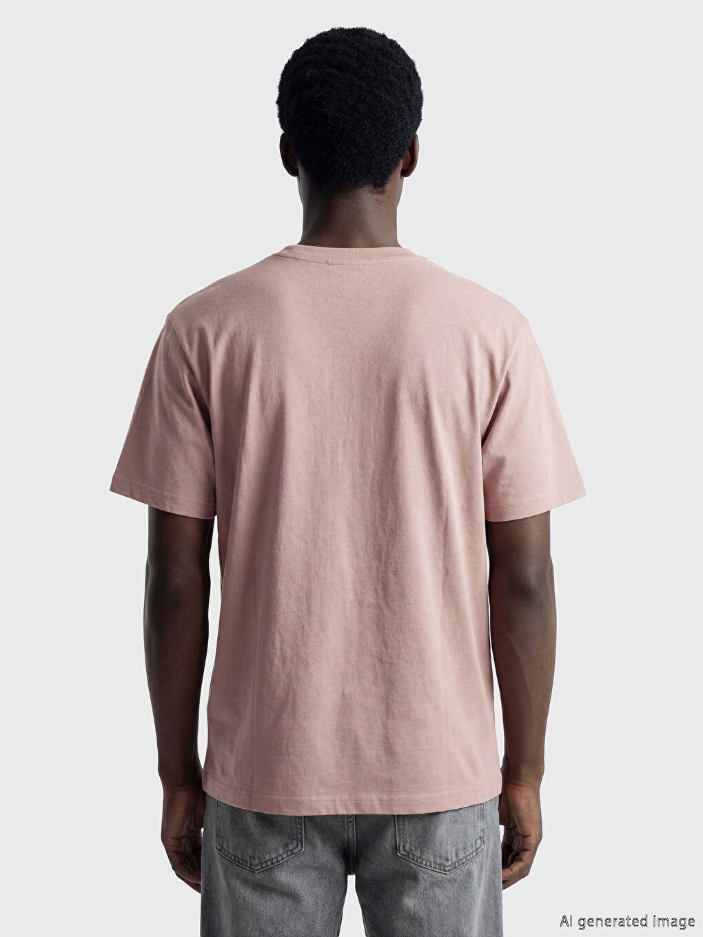 Loose Fit Basic Thick T-Shirt-3