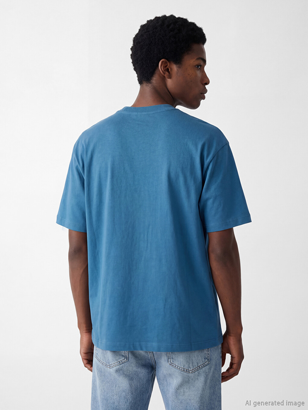 XSIDE Loose Fit Thick Fabric T-shirt /04 - S61812Z8-HHP | LC Waikiki