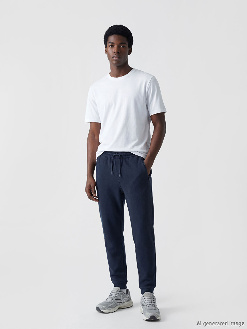 стандартты пішімді ерлерге арналған джоггер спорт шалбары