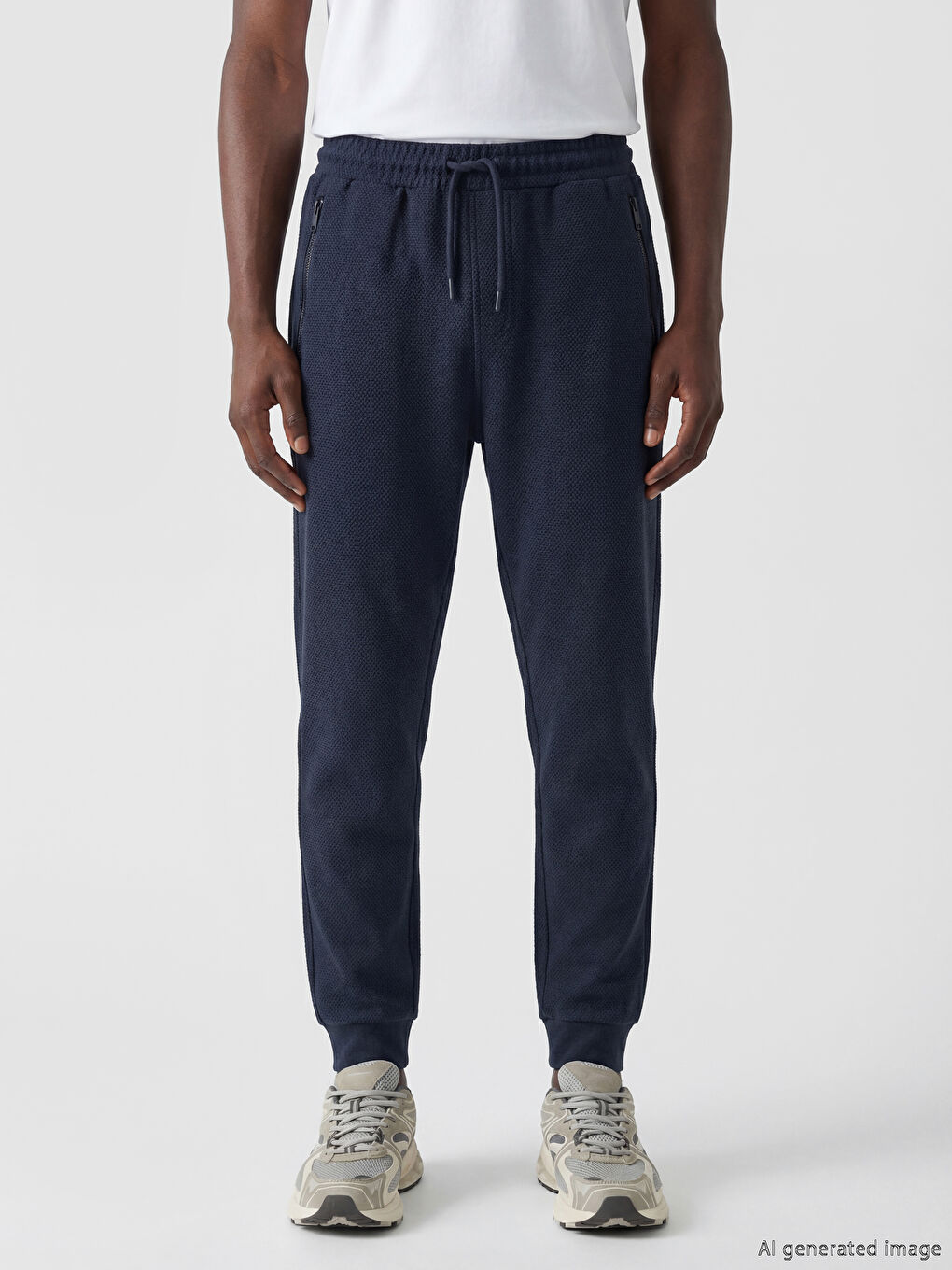 стандартты пішімді ерлерге арналған джоггер спорт шалбары-1