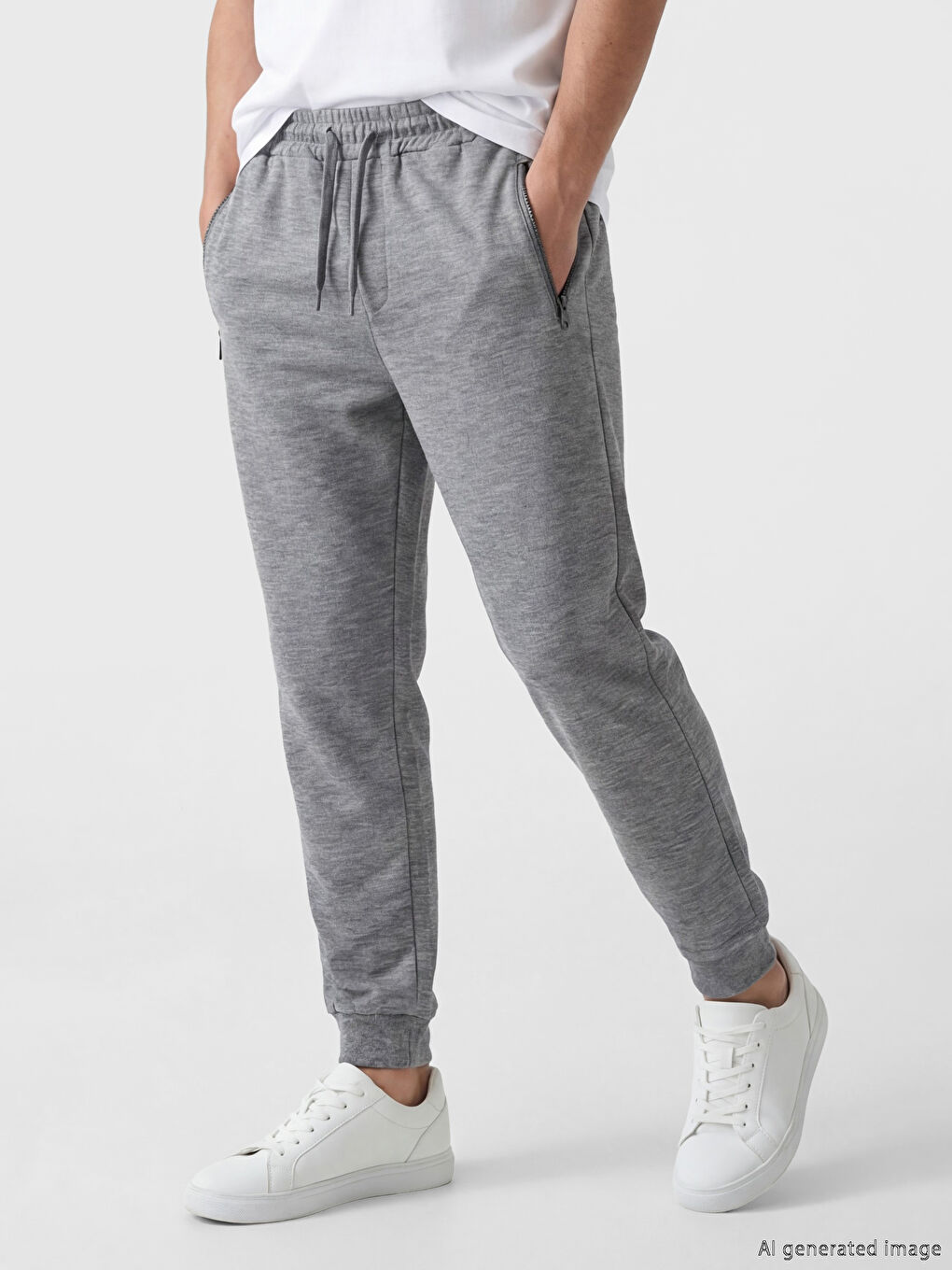 پانتۆڵی ئارەقەی پیاوانی فیت ئاسایی-1