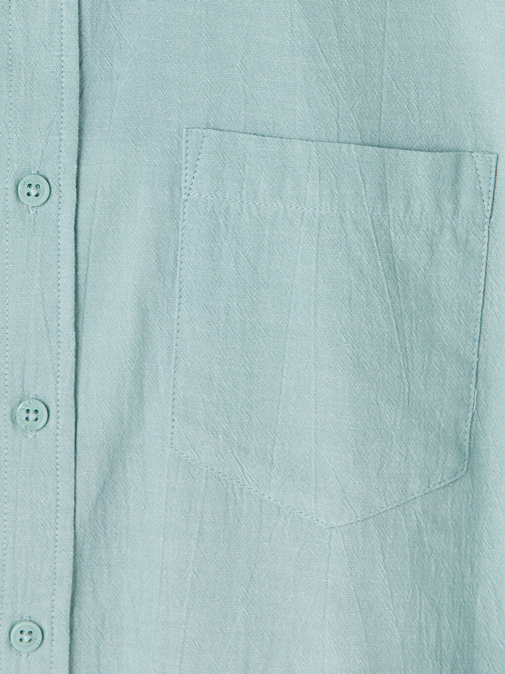 Regular Fit Linen-Look Men's Shirt	-6
