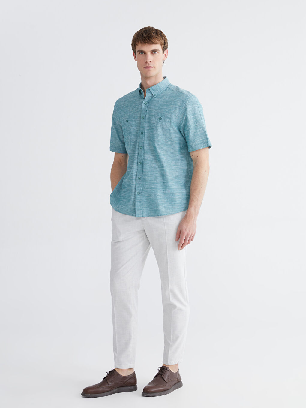 Man GREEN Shirt-1