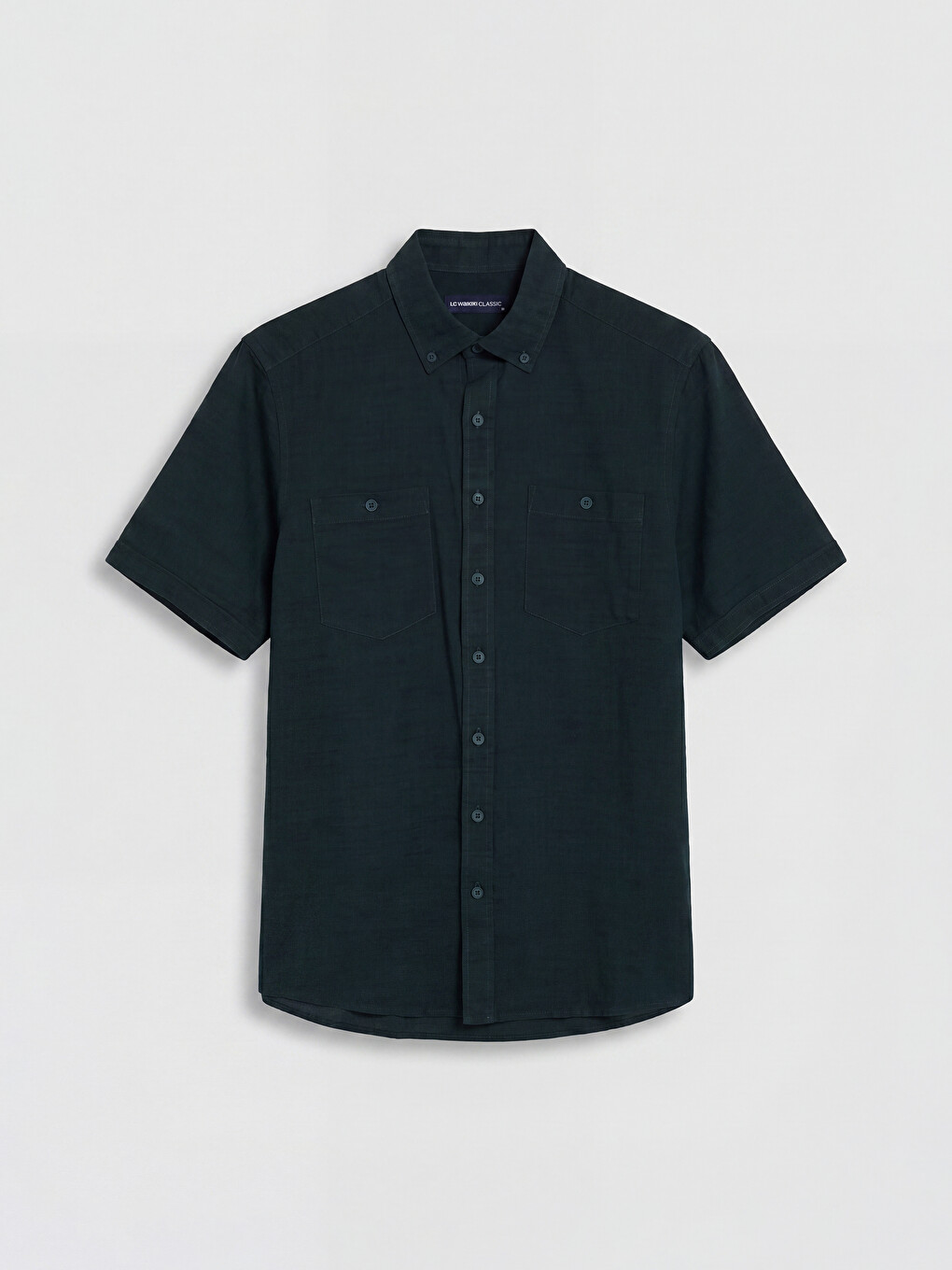 Yeşil Regular Fit Poplin Erkek Gömlek
