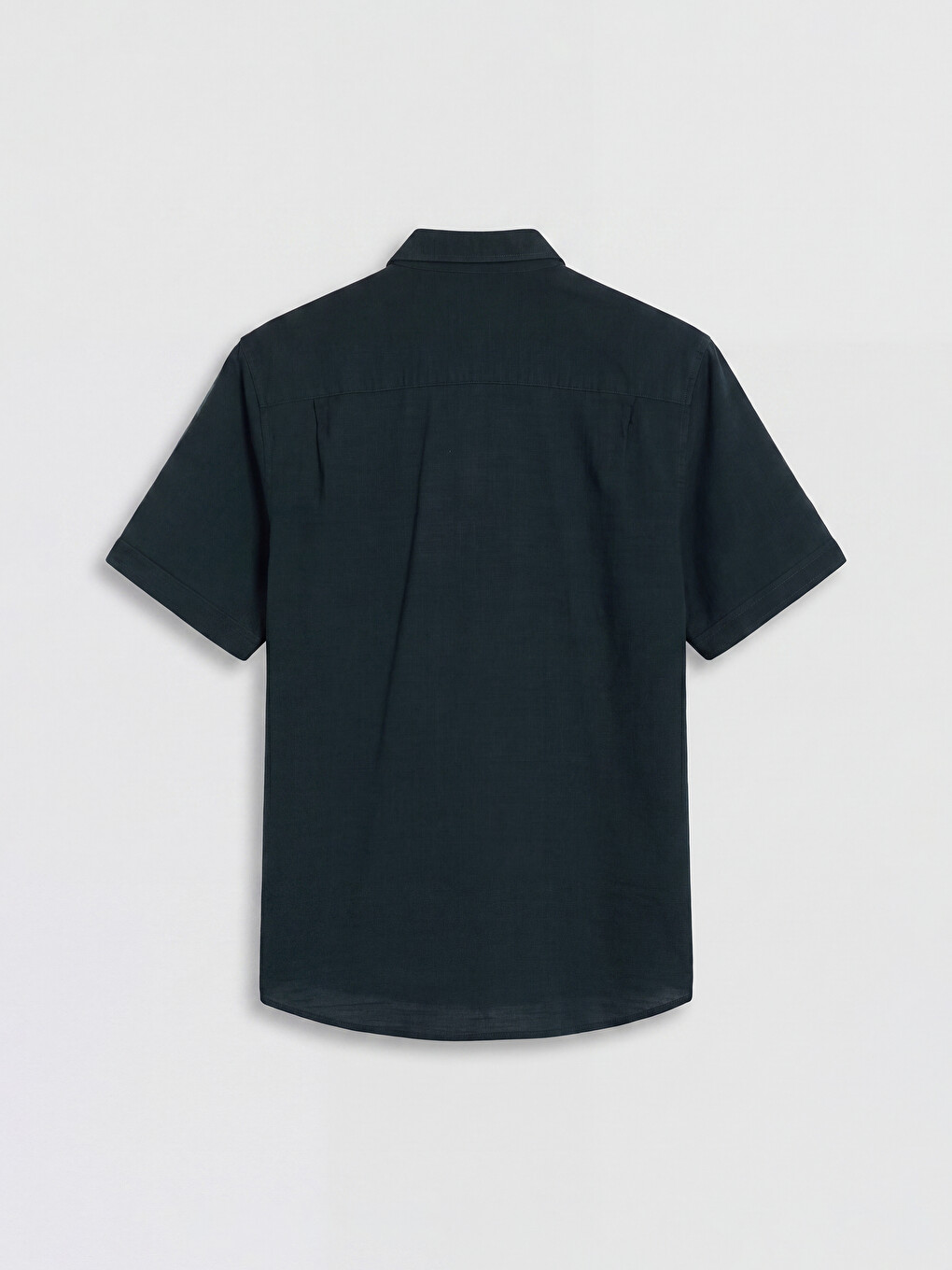 Yeşil Regular Fit Poplin Erkek Gömlek-1