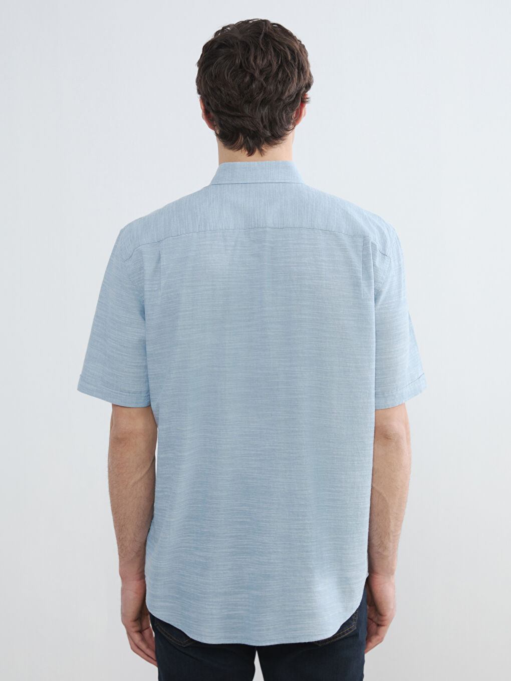 Mavi Regular Fit Poplin Erkek Gömlek-3