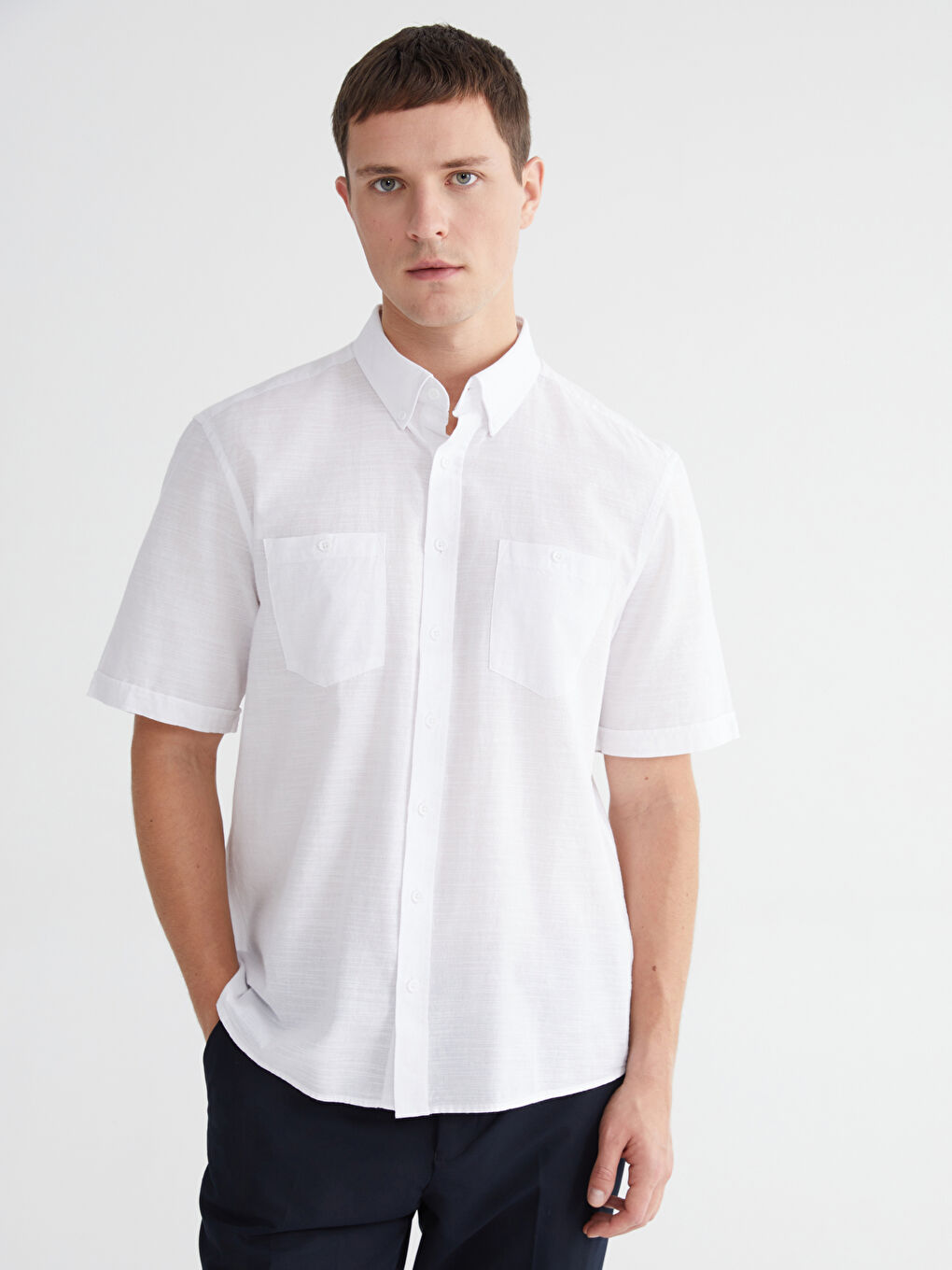 Man WHITE Shirt