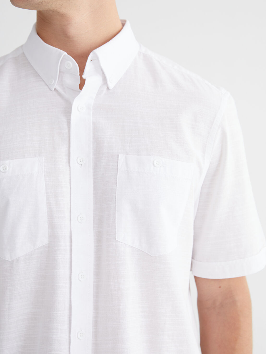 Man WHITE Shirt-2
